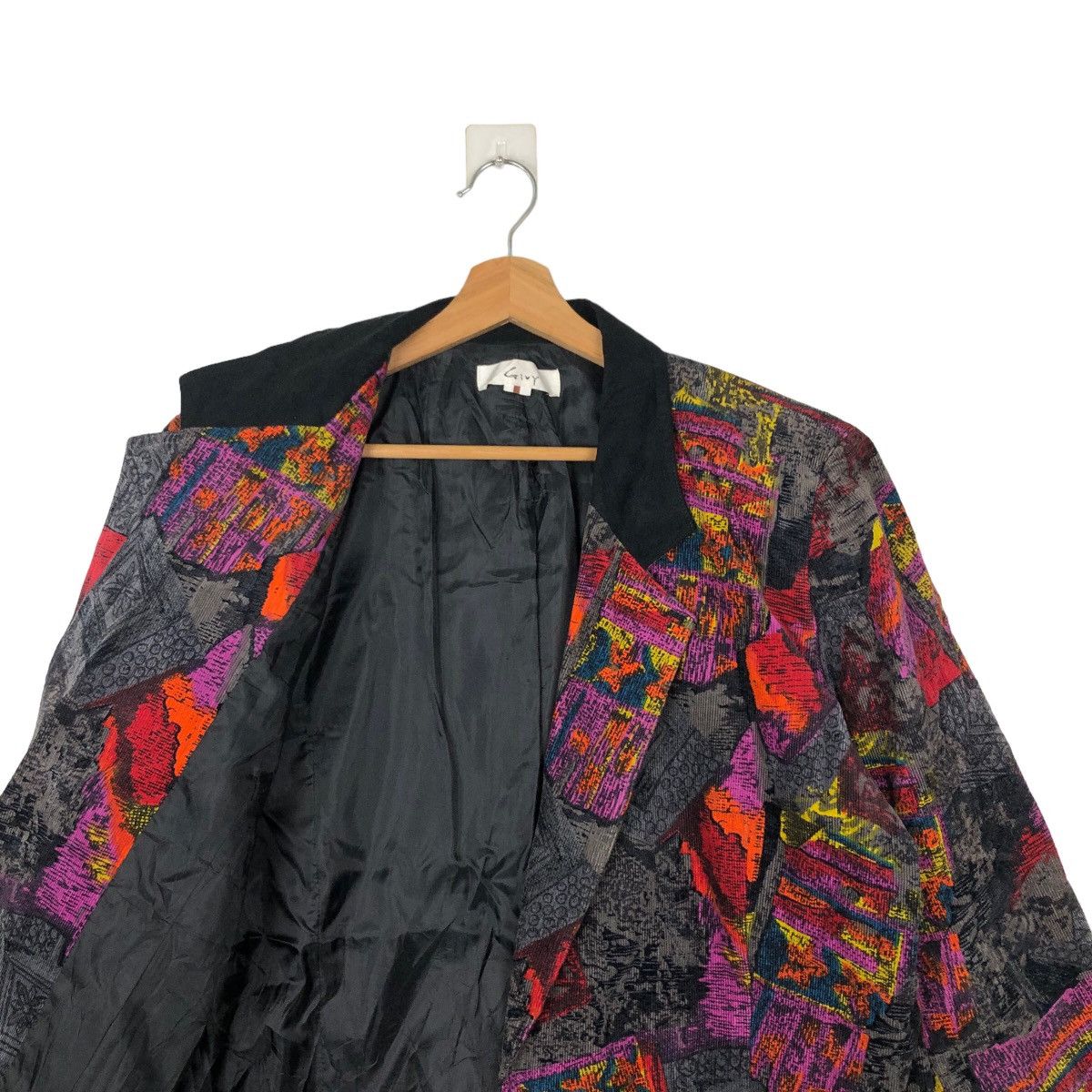 Japanese Brand VINTAGE GIVY JAPAN ART FULL PRINT SPLASH DESIGN Size US M / EU 48-50 / 2 - 9 Thumbnail