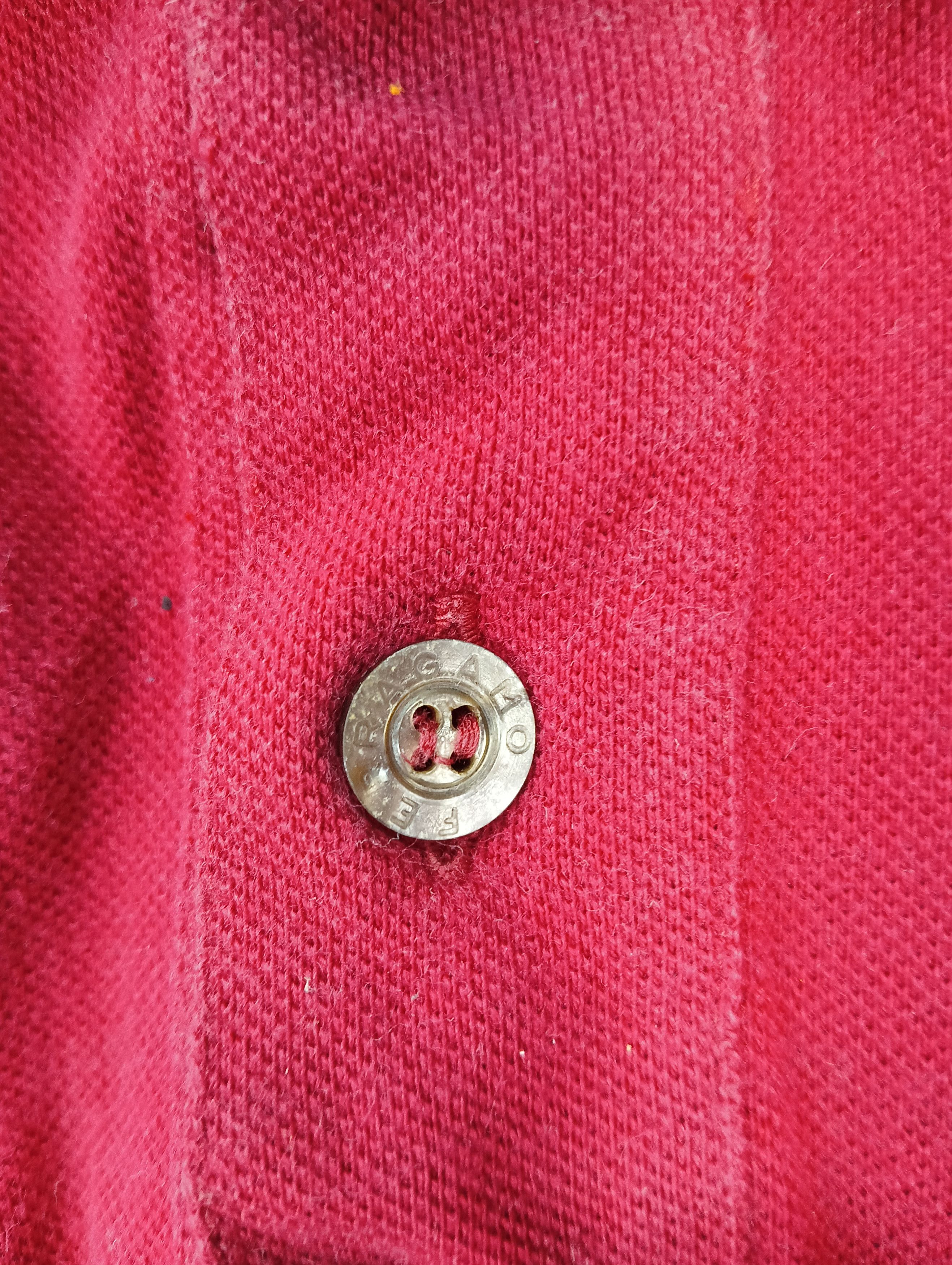 Salvatore Ferragamo vintage selvatore button rare distressed Size US S / EU 44-46 / 1 - 4 Thumbnail