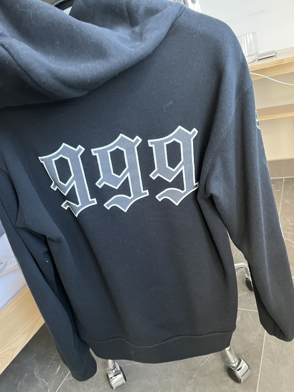 Revenge REVENGE X JUICE WRLD 999 GRAPHITE HOODIE Size US S / EU 44-46 / 1 - 2 Thumbnail