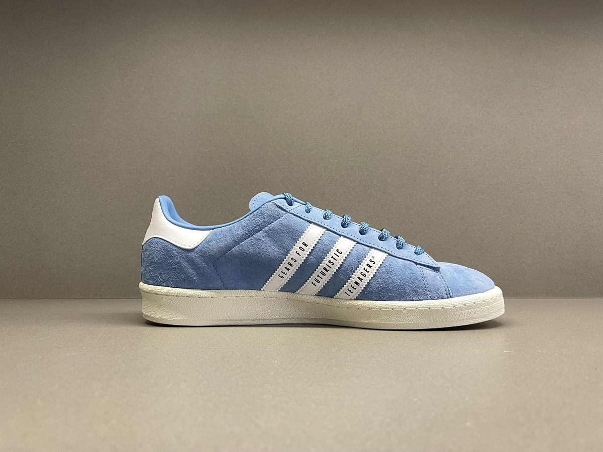 Adidas × Pharrell Adidas Campus Human Made Blue Size US 11 / EU 44 - 7 Thumbnail