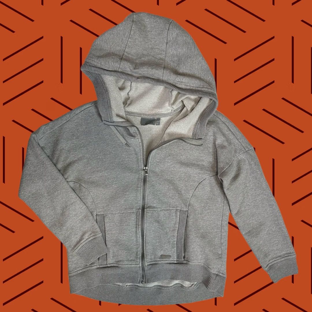 Athleta Athleta Go To Oversized Full Zip Hoodie Gray Womens Size Small 866694 Size S / US 4 / IT 40 - 1 Thumbnail
