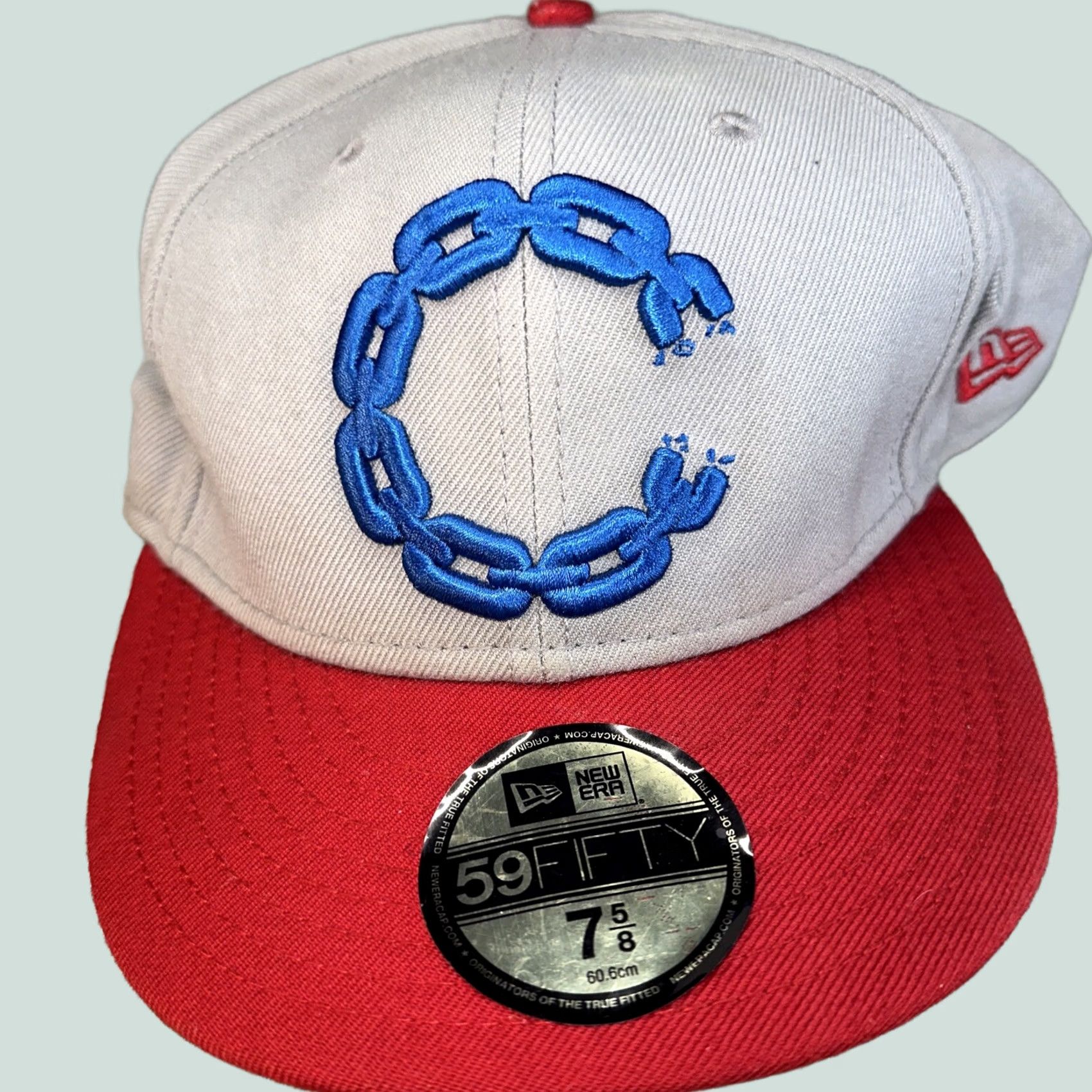 New Era New Era Hat 7 5/8 Men Baseball Cap Red Vintage? Size ONE SIZE - 1 Thumbnail