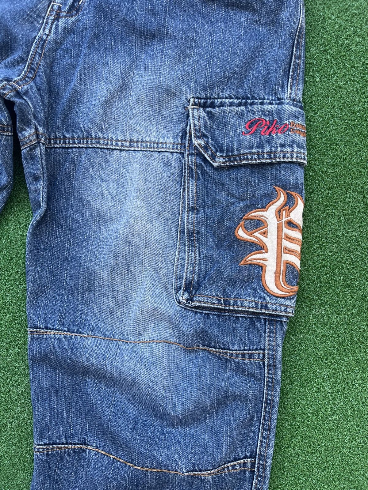Ron Jon Surf Shop Hawaiian Piko Jeans Cargo Pants Size US 31 - 3 Thumbnail