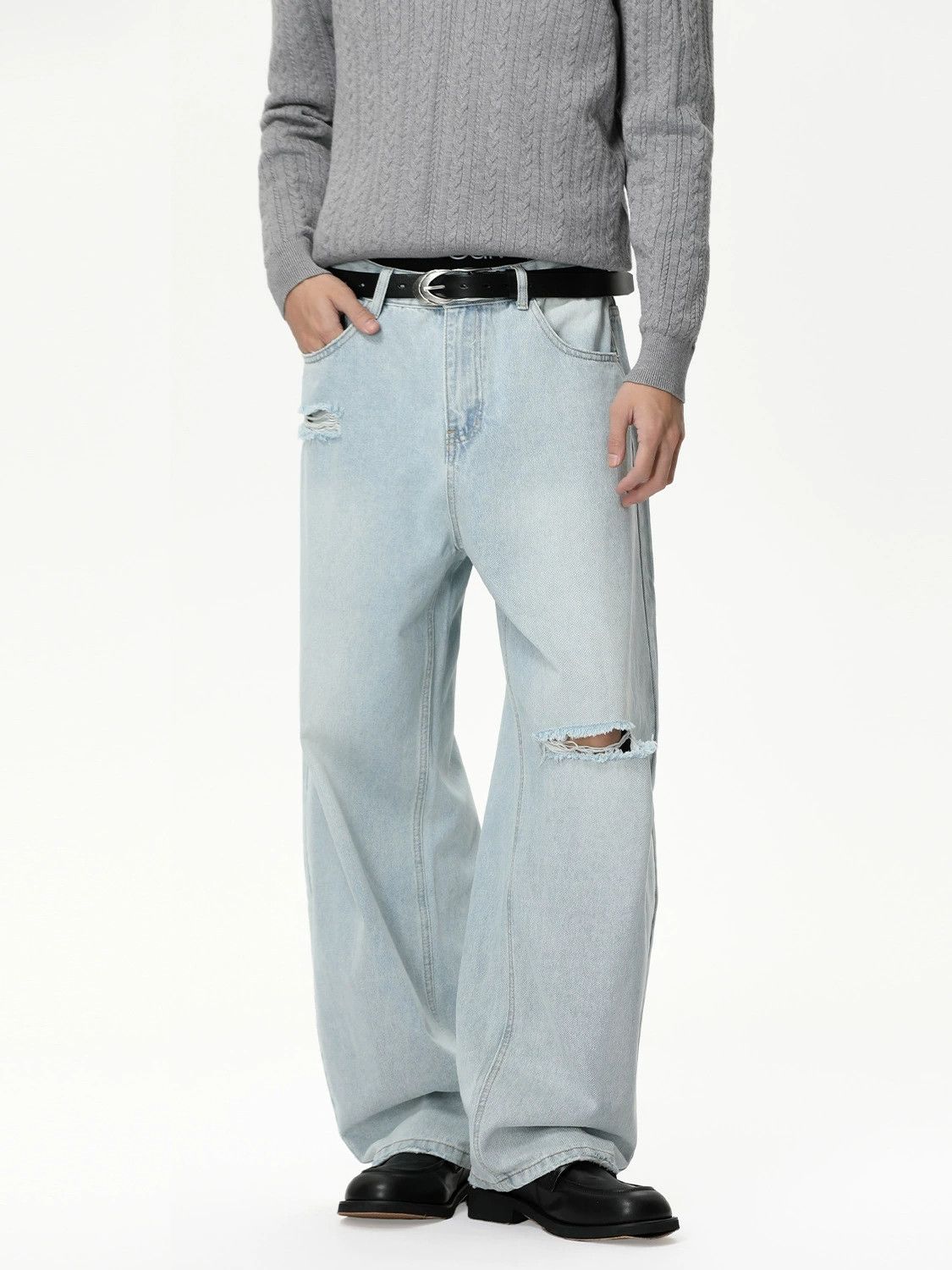 Other Men’s Personalized washed denim jeans Size US 30 / EU 46 - 1 Thumbnail