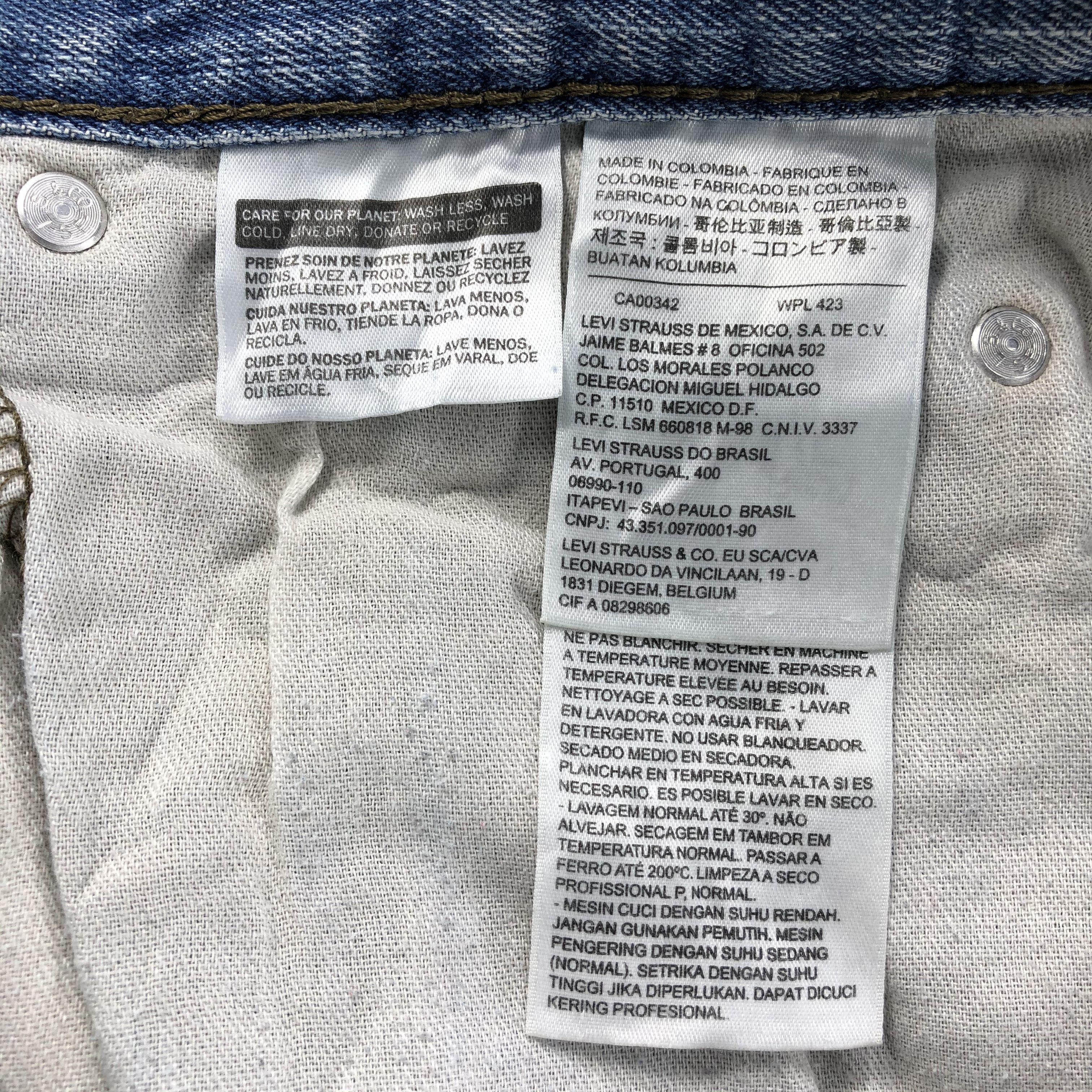 Levi's Light Wash Vintage Levis 559 Jeans-J1137 Size US 36 / EU 52 - 11 Thumbnail