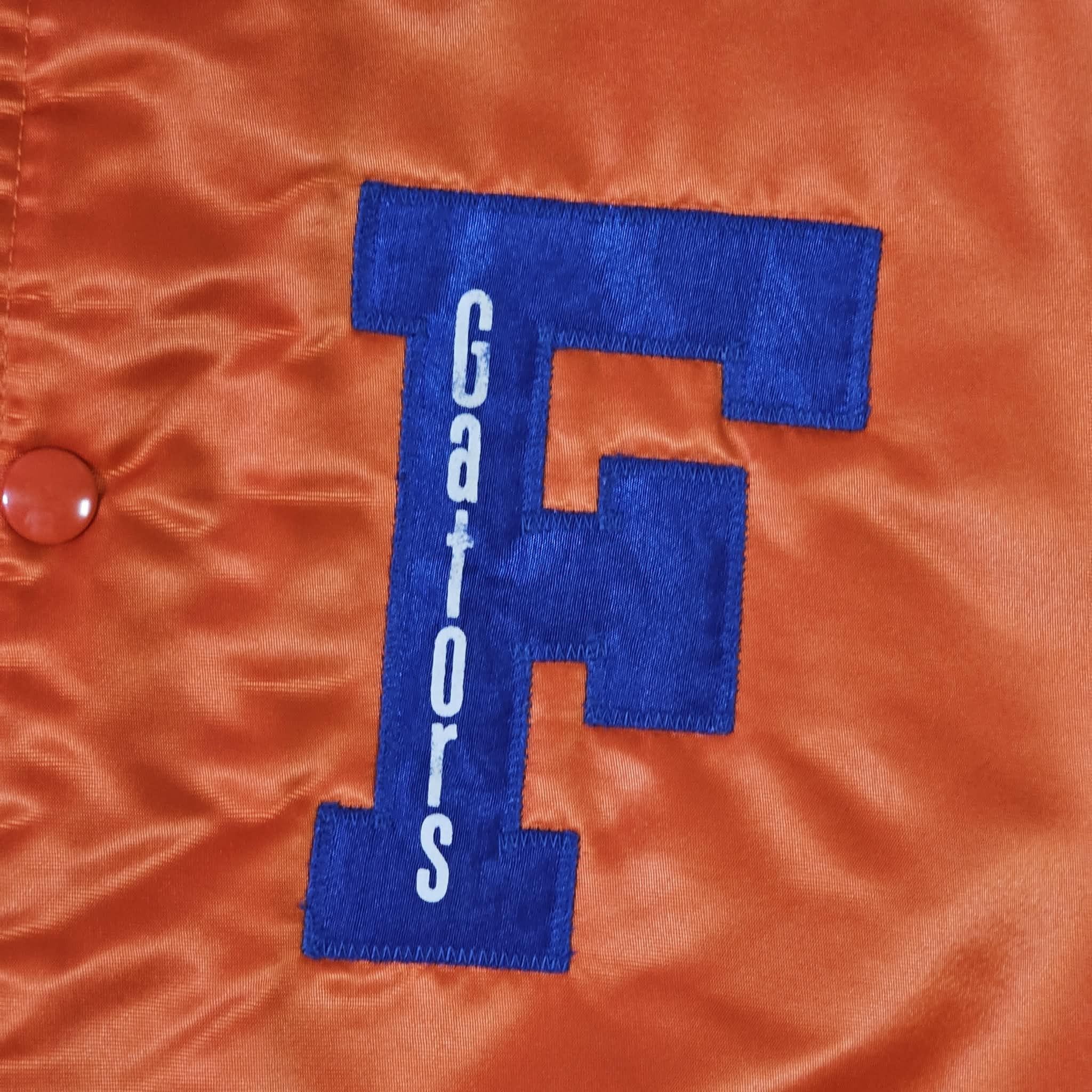 Chalk Line Florida Gators Vintage 80s Chalk Line Satin Bomber Jacket Size US L / EU 52-54 / 3 - 4 Thumbnail
