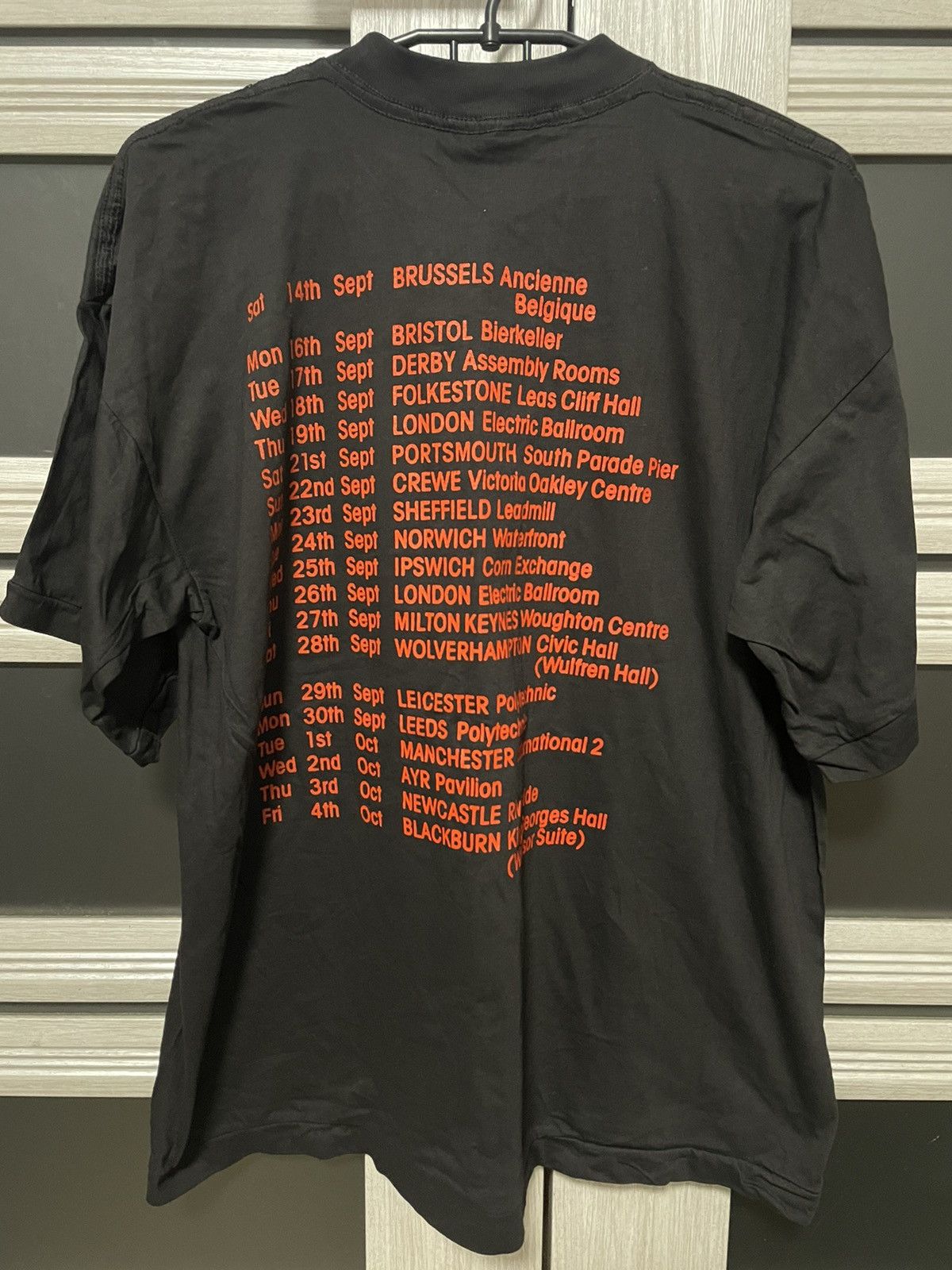 Band Tees × Vintage Vintage Gary Numan The Emotion Tour 1991 T Shirt British Tee Size US XL / EU 56 / 4 - 2 Thumbnail