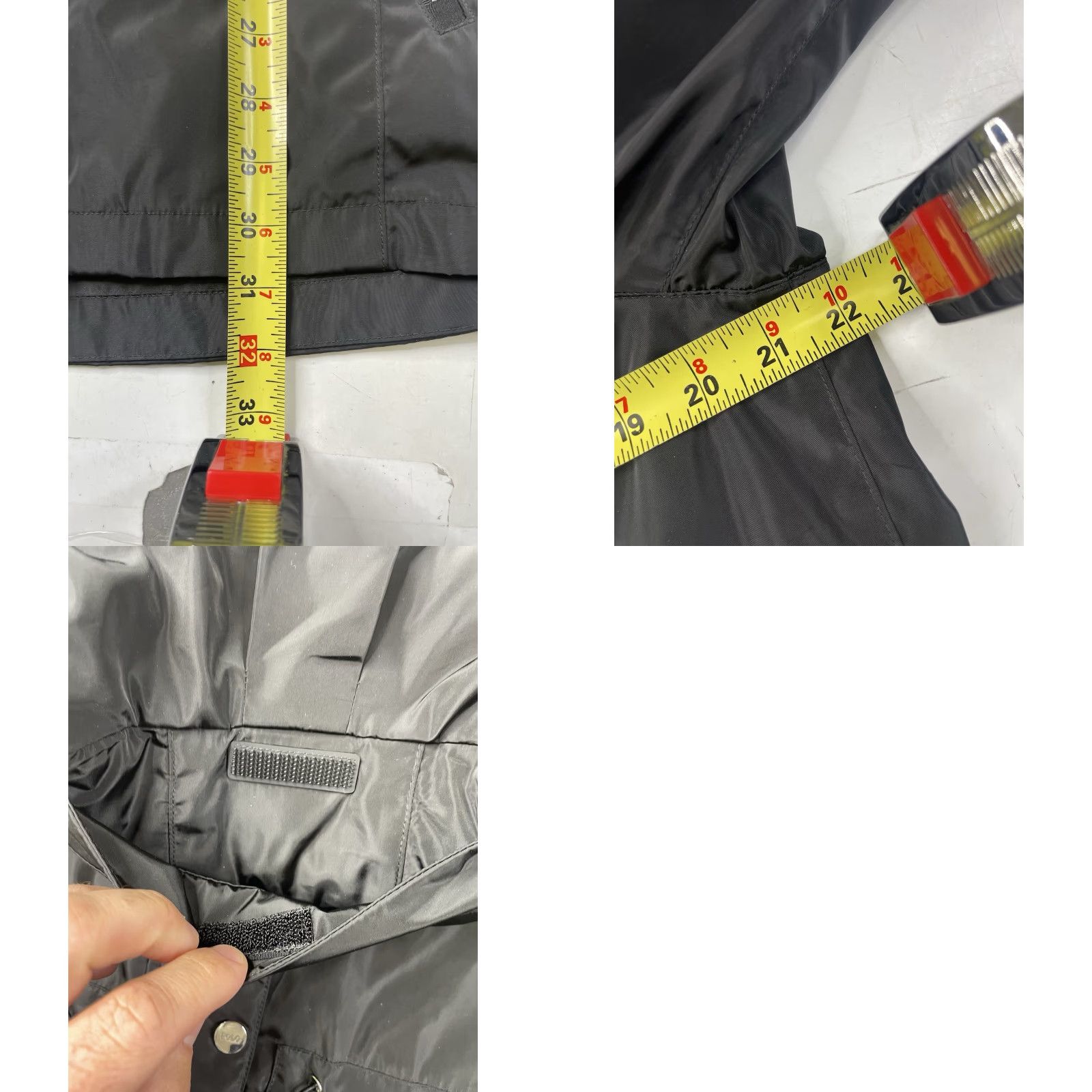 Polo Ralph Lauren Polo Ralph Lauren Jacket Women Heritage Full Zip Hooded Black XL Rain Coat Water Resistant Zipped Pockets Long Sleeve Casual Size XL / US 12-14 / IT 48-50 - 8 Thumbnail