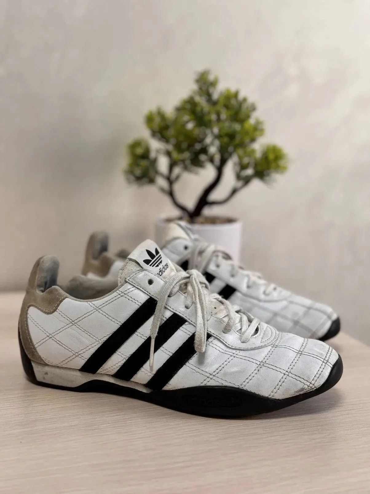 Adidas × Vintage VINTAGE TUSCANY LEATHER SHOES SNEAKERS Y2K F1 Moto Size US 6 / IT 36 - 4 Thumbnail