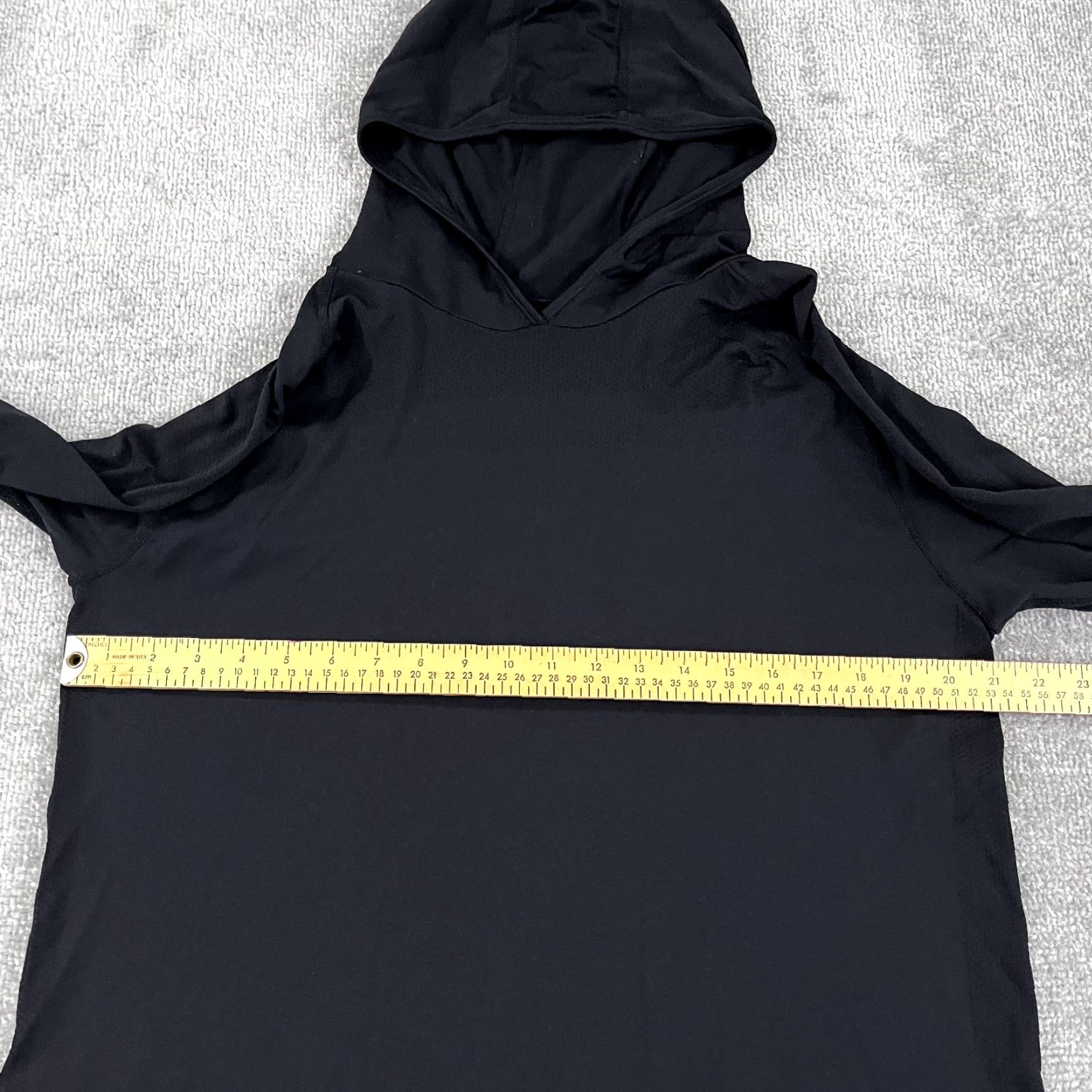 Vintage ZYIA Active Jacket Mens Extra Large Black Pullover Hoodie Lightweight Stretch Size US XL / EU 56 / 4 - 6 Thumbnail