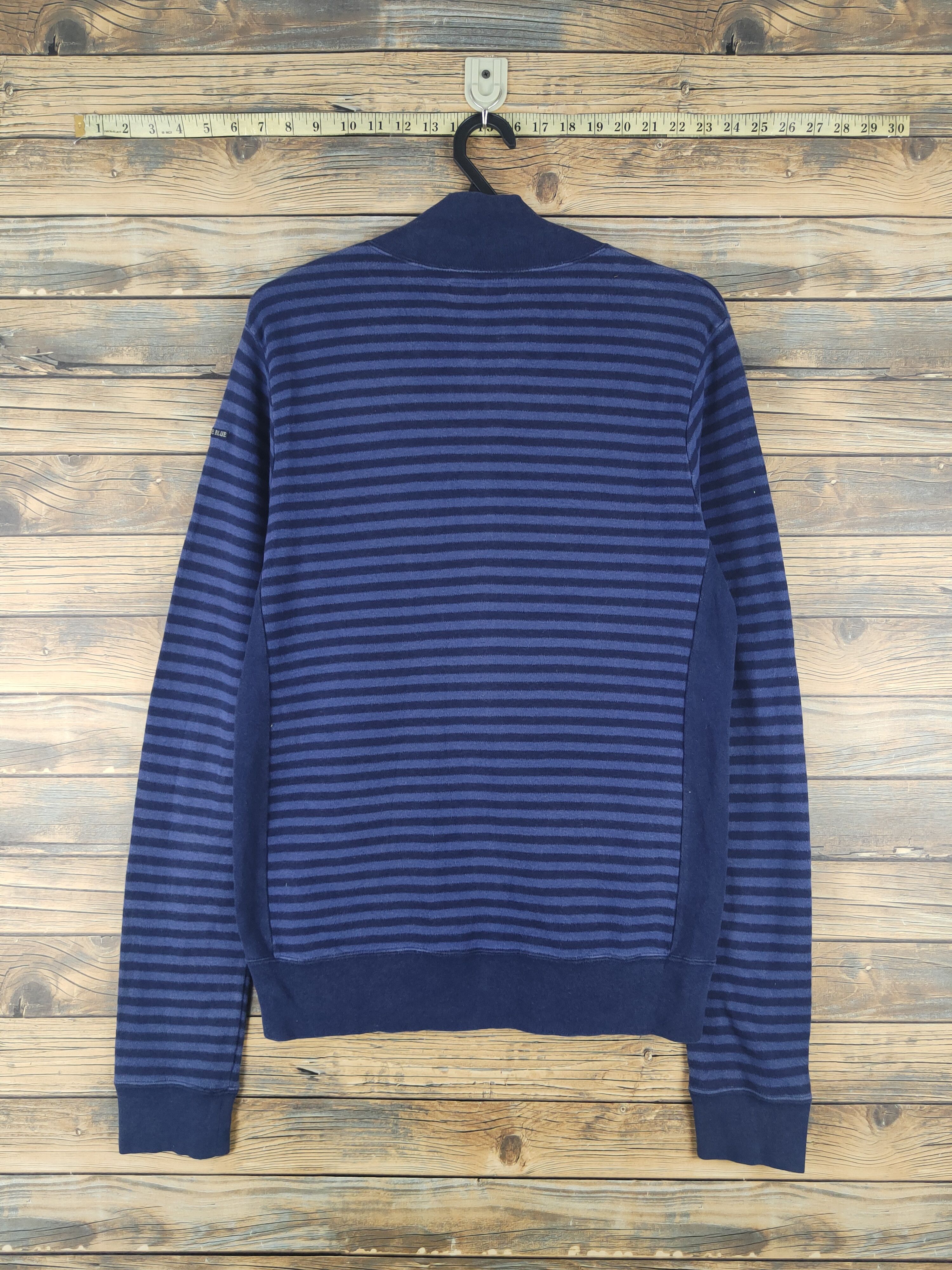 Blue Blue Japan DL Blue Blue japan Navy stripe Sweaters #2520 Size US M / EU 48-50 / 2 - 8 Thumbnail