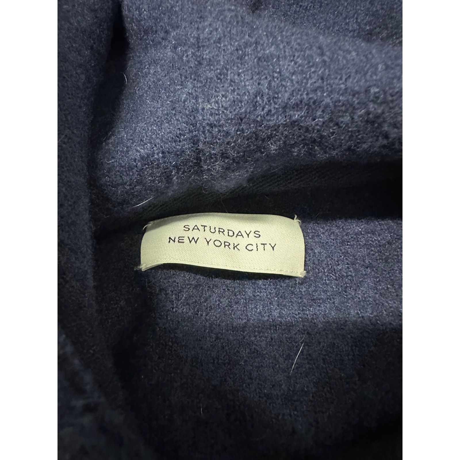 Saturdays NYC Saturdays New York City Mens Wool Cotton Blend Hoodie XS Size US XS / EU 42 / 0 - 2 Thumbnail