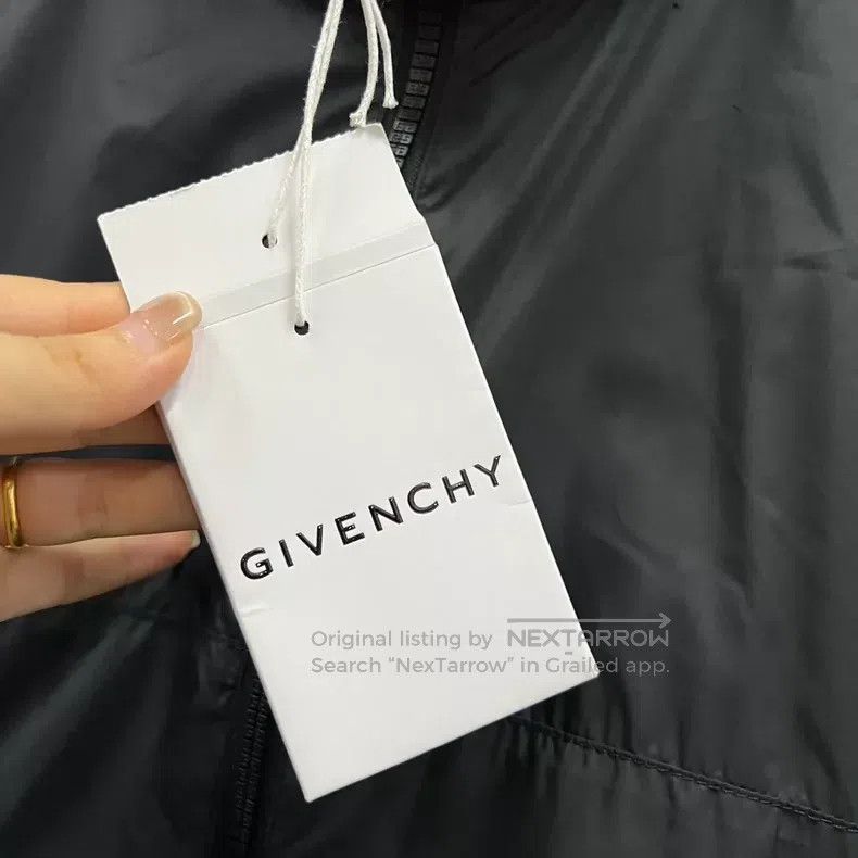 Givenchy Givenchy Size48 Black Side Letter Zipper Jacket Size 48 Size US M / EU 48-50 / 2 - 5 Thumbnail