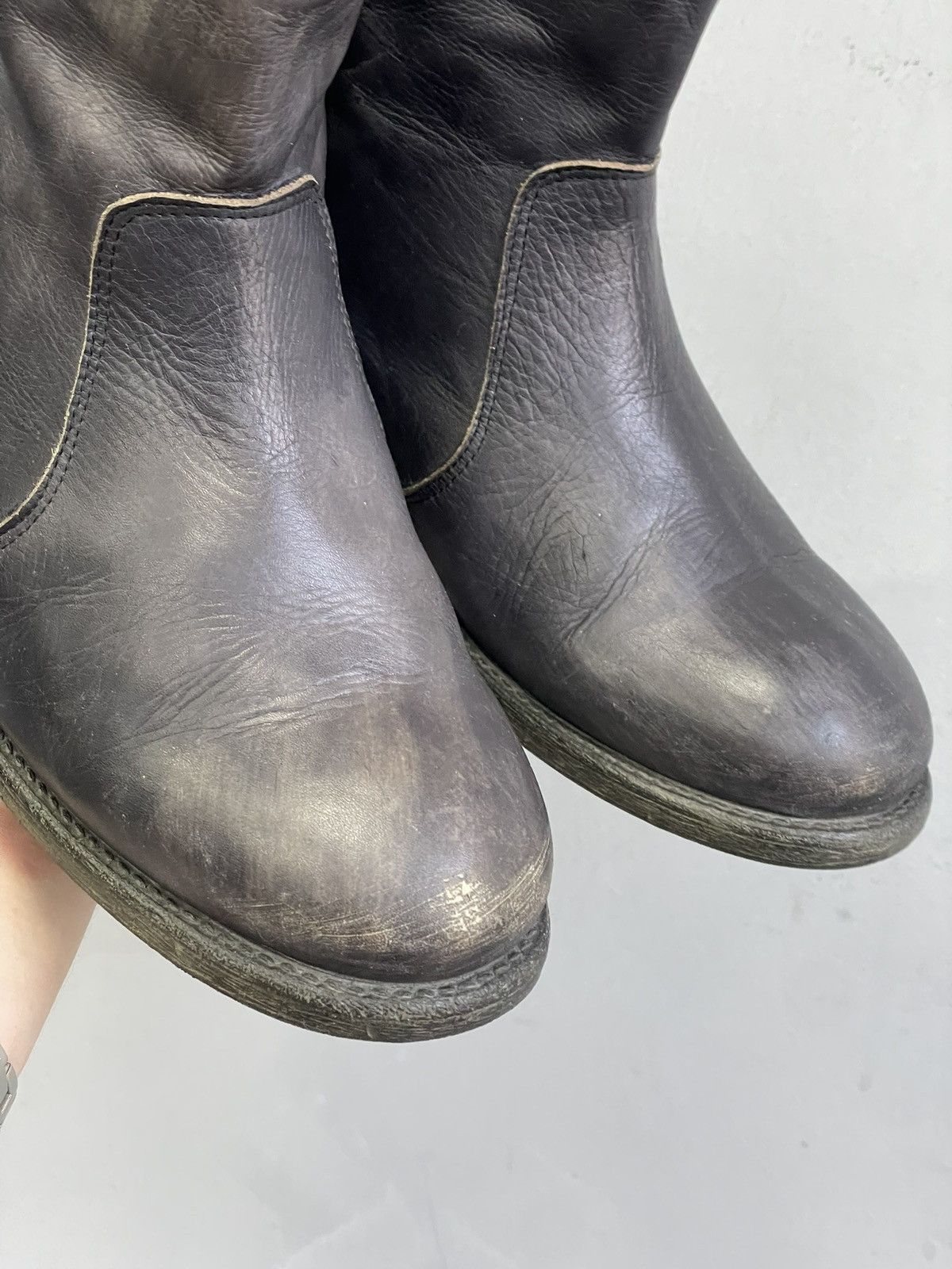 Other Moto style guidi Leather Boots Statement artisan Style Size US 8 / EU 41 - 4 Thumbnail