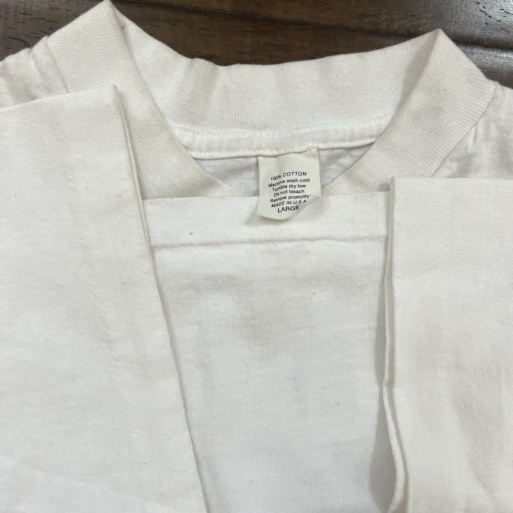 Changes VINTAGE Joe Kaufenberg General Norman Scharzkopf T-Shirt L White Cotton Logo Military Vietnam War Mens 1991 Size US L / EU 52-54 / 3 - 4 Thumbnail
