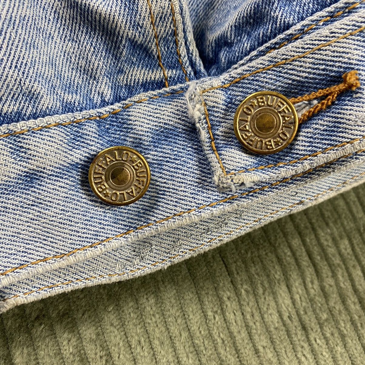 Thrashed Faded Denim Jacket