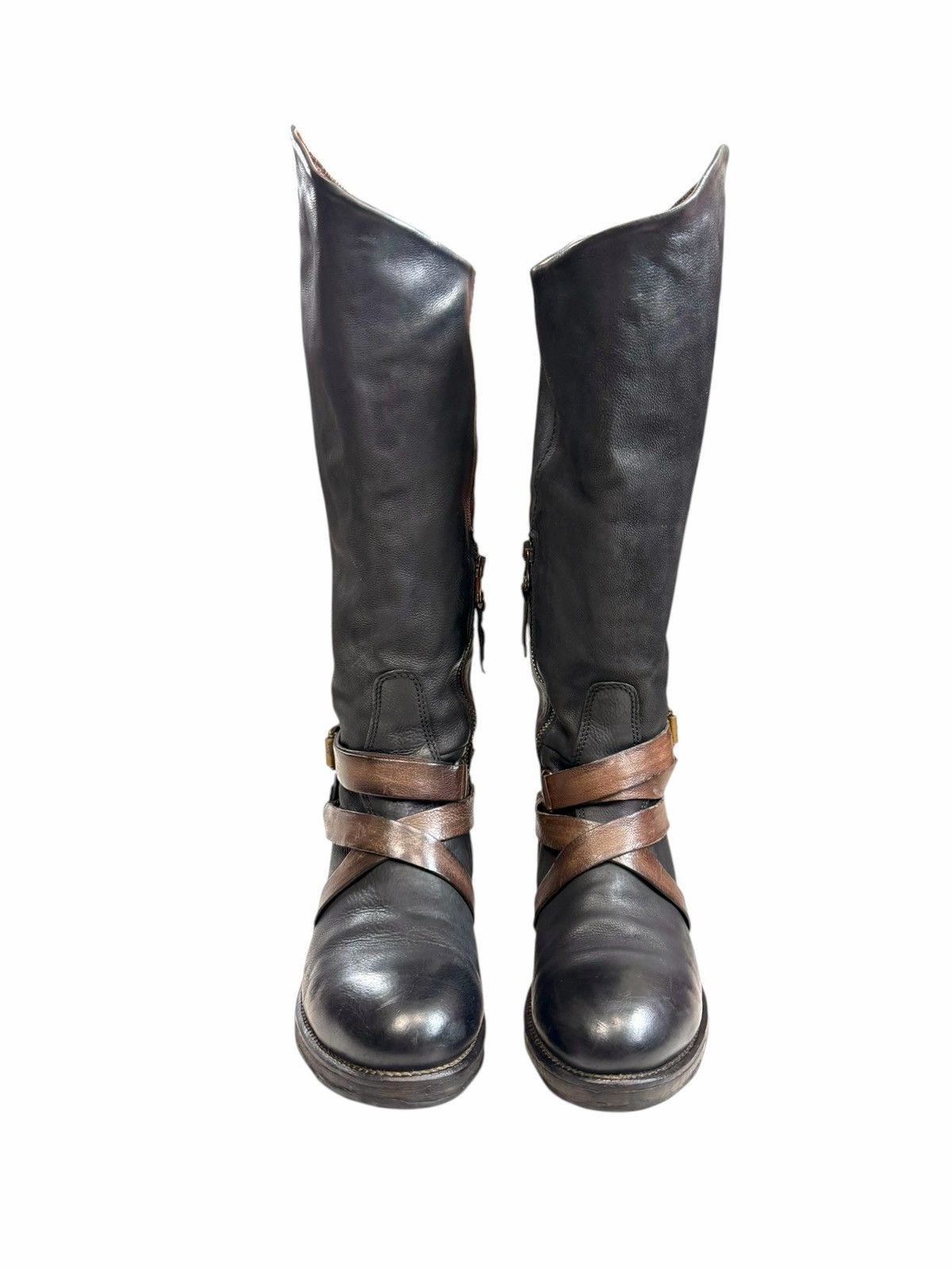 A.S.98 Vintage Airstep A.S. 98 High Leather Avantgarde boots Size US 8 / IT 38 - 3 Thumbnail