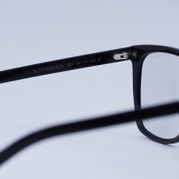Saint Laurent Paris 🕶️ New Saint Laurent SL717 SLIM SUN 001 Sunglasses - Black Size ONE SIZE - 7 Thumbnail