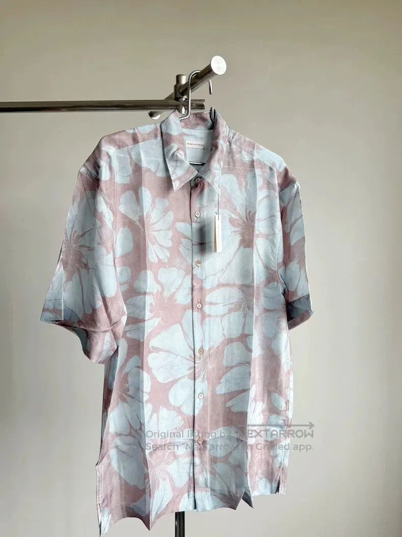 Dries Van Noten Dries Van Noten Silk Floral Shirt. Size US S / EU 44-46 / 1 - 1 Thumbnail