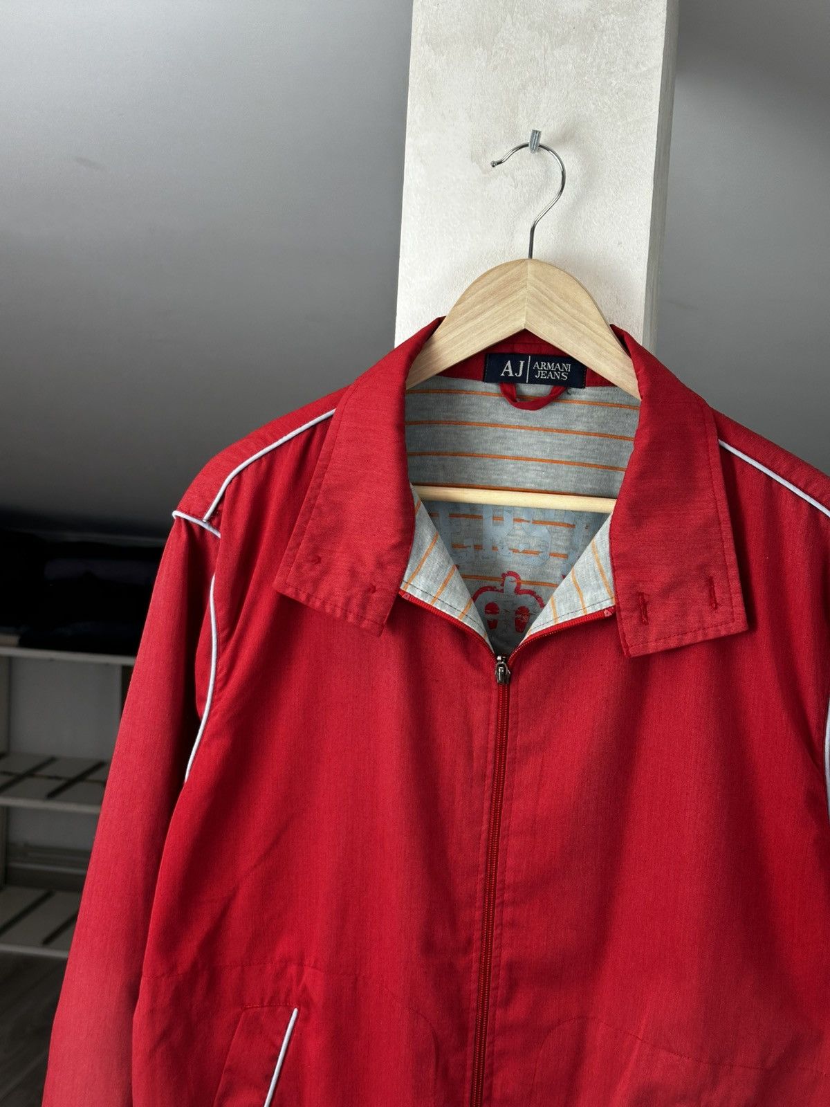 Giorgio Armani Vintage AJ Armani Jeans Jacket Inside Logo Size US L / EU 52-54 / 3 - 2 Thumbnail