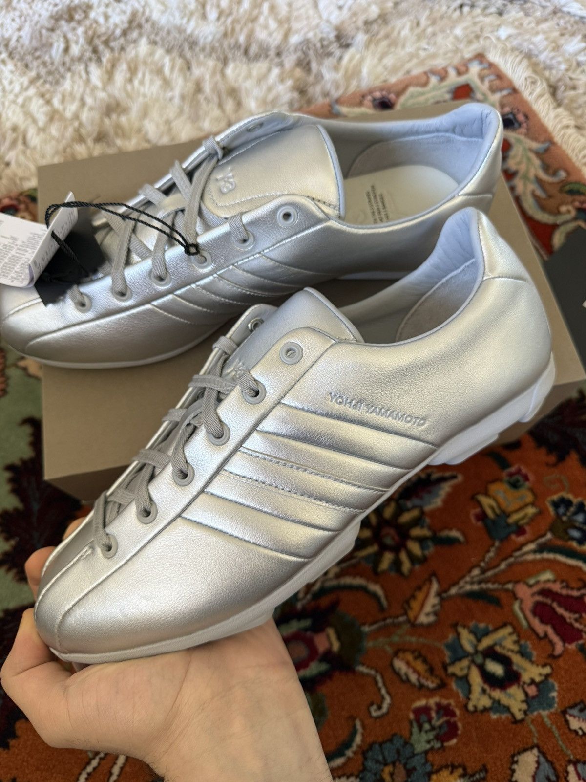 Y-3 Y-3 field vintage silver boots Size US 8.5 / EU 41-42 - 1 Thumbnail