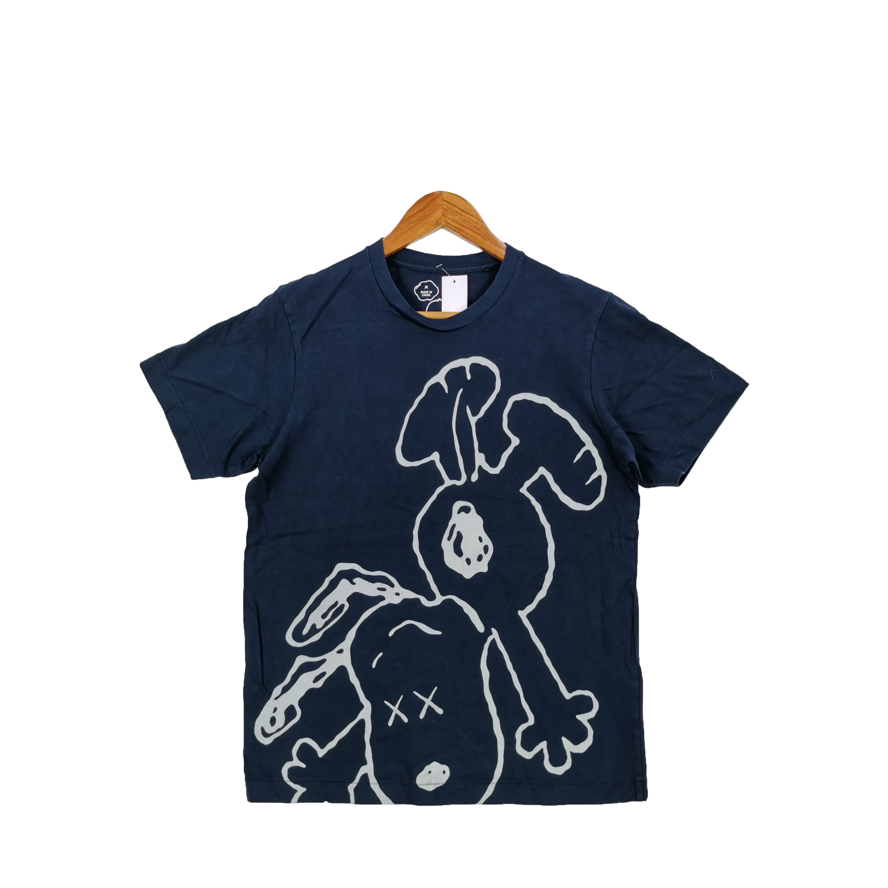 Kaws × Uniqlo Y2K Kaws X Peanut T-shirt Crewneck Streetwear Tees Size US M / EU 48-50 / 2 - 1 Thumbnail