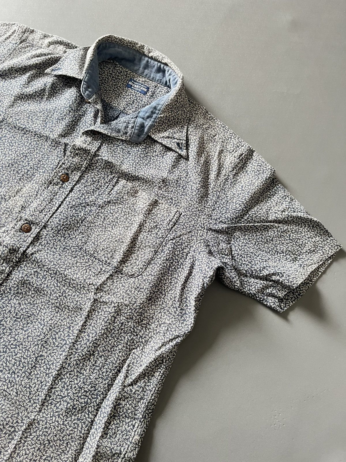 Sugar Cane Vintage Sugar Cane Short Shirt Size US M / EU 48-50 / 2 - 6 Thumbnail