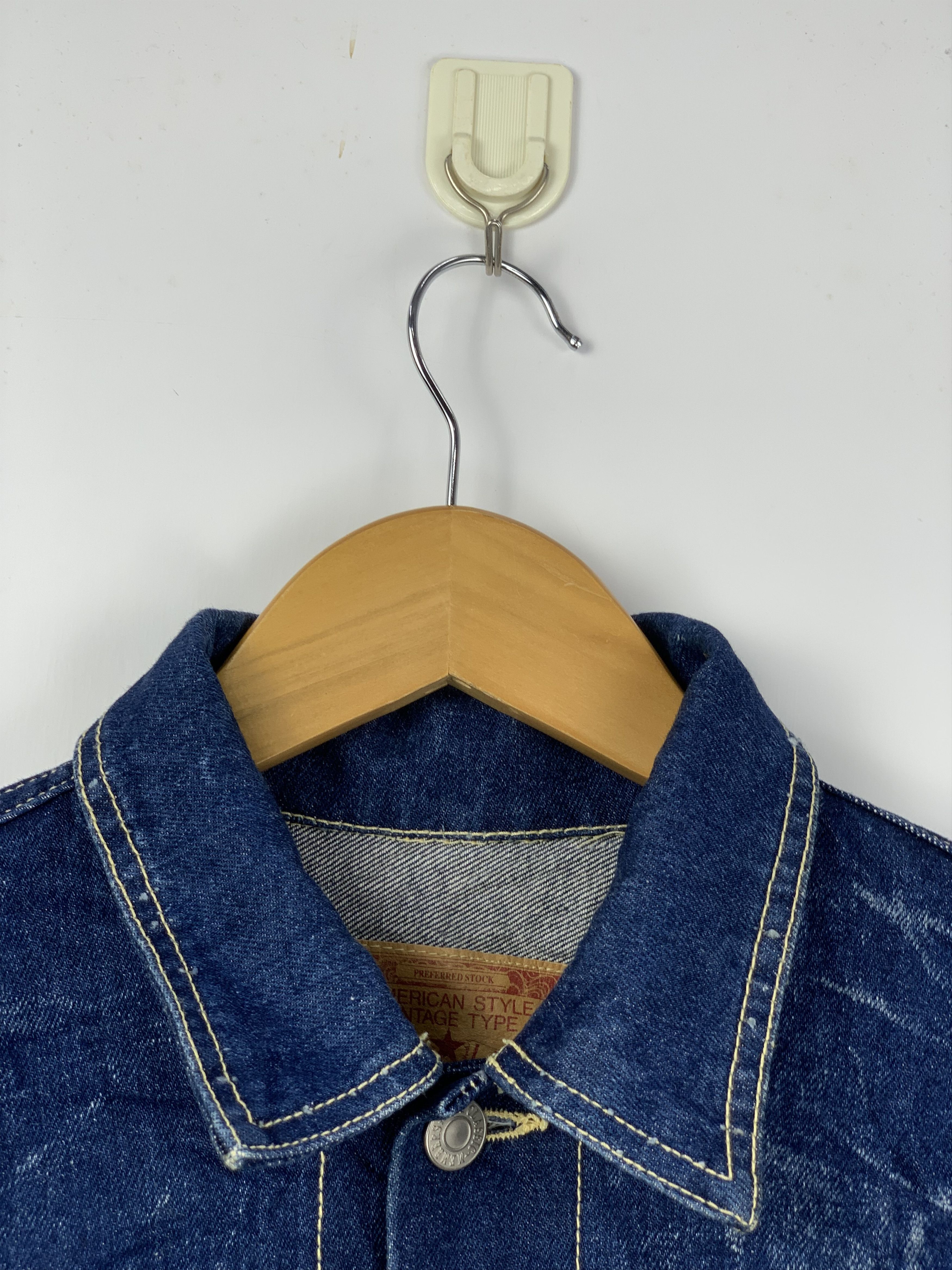 Vintage Vintage American Style Unisex Denim Jacket Size US XS / EU 42 / 0 - 4 Thumbnail