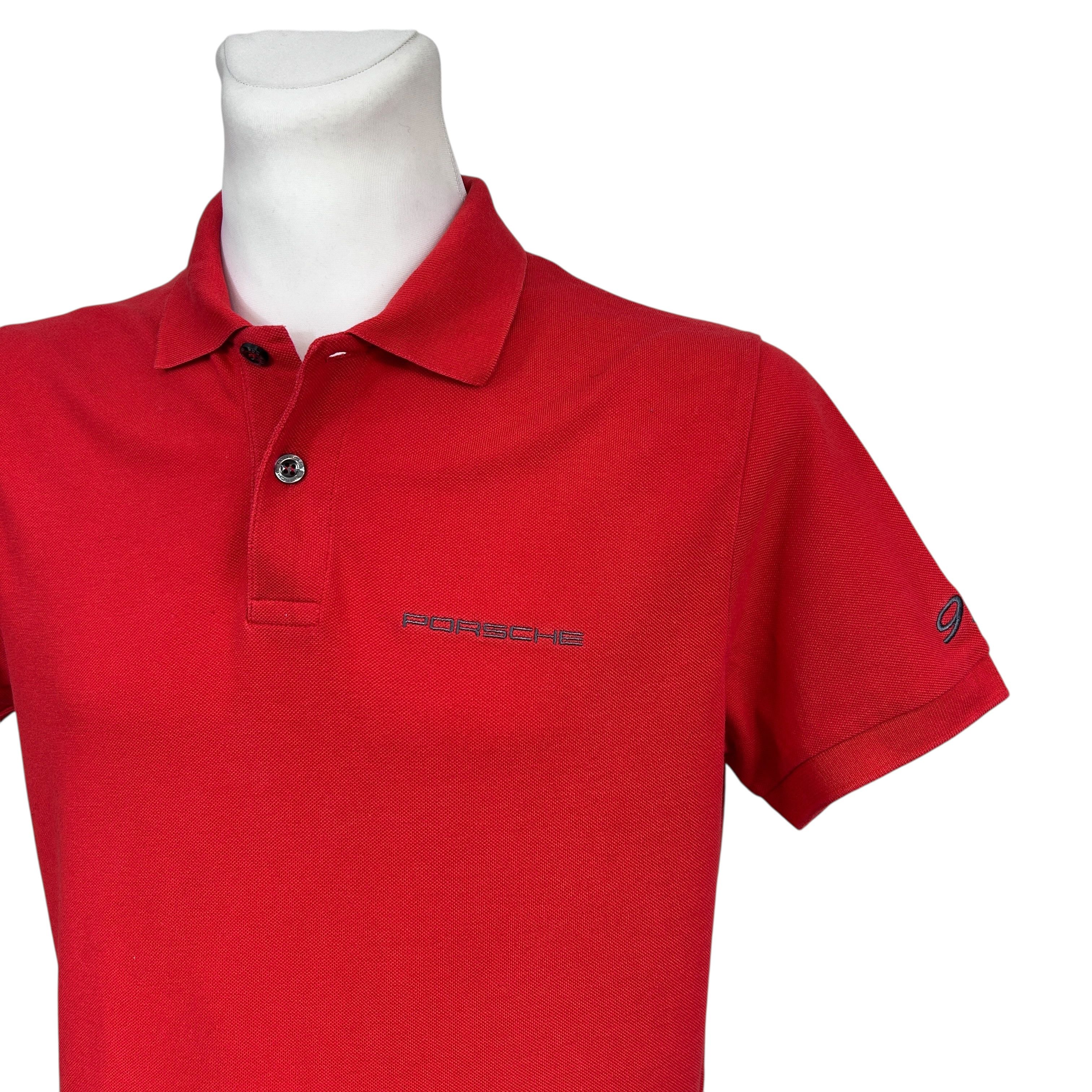 Porsche Design Porsche Design 911 Red Polo Shirt Men Size M Size US M / EU 48-50 / 2 - 3 Thumbnail