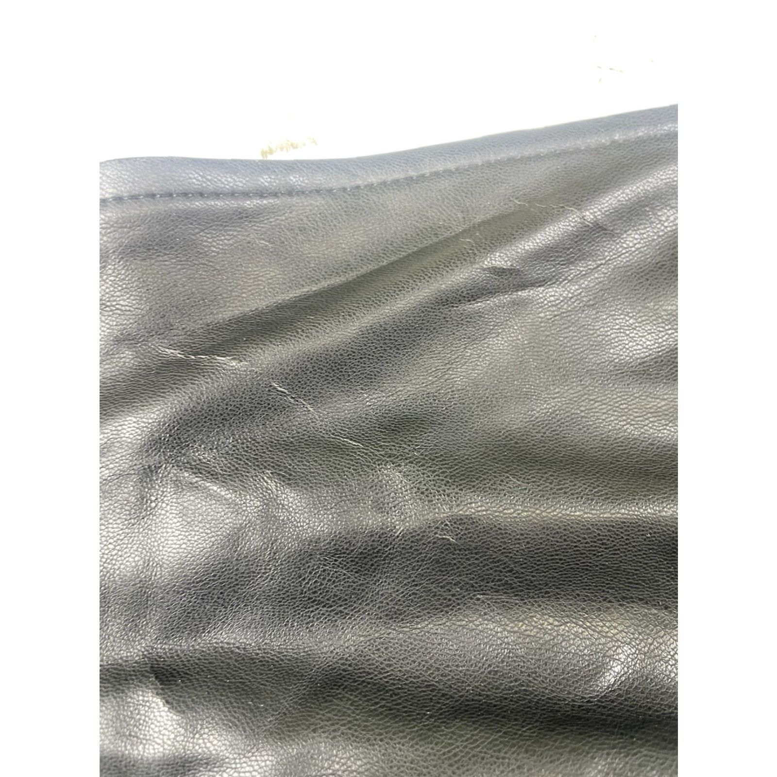 Ralph Lauren Lauren Ralph Lauren Jacket Women Open Front Faux Leather Lapel Wool Blend Black S Small Size S / US 4 / IT 40 - 6 Thumbnail