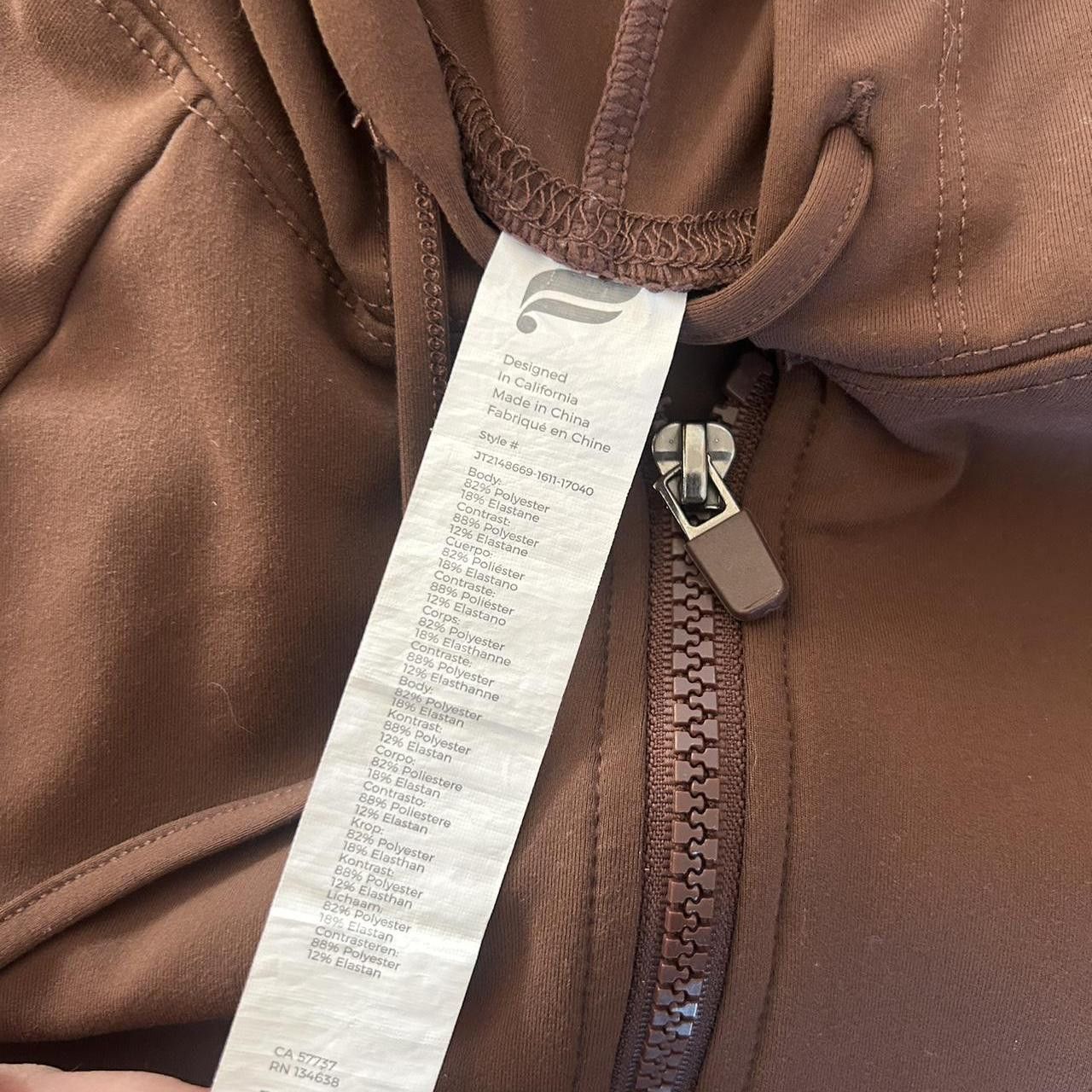 Fabletics Fabletics Brown Workout Jacket M Size M / US 6-8 / IT 42-44 - 2 Thumbnail