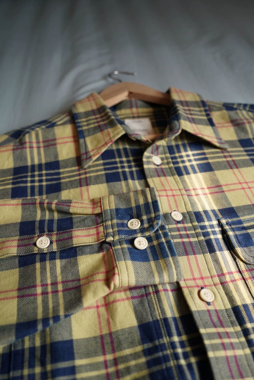 Visvim Visvim 21 open season plaid shirt Size US S / EU 44-46 / 1 - 1 Thumbnail