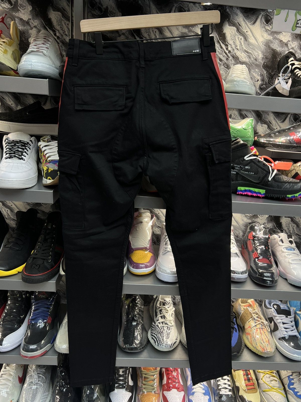 Amiri Amiri Mens Stack Track Cargo Size US 30 / EU 46 - 2 Thumbnail