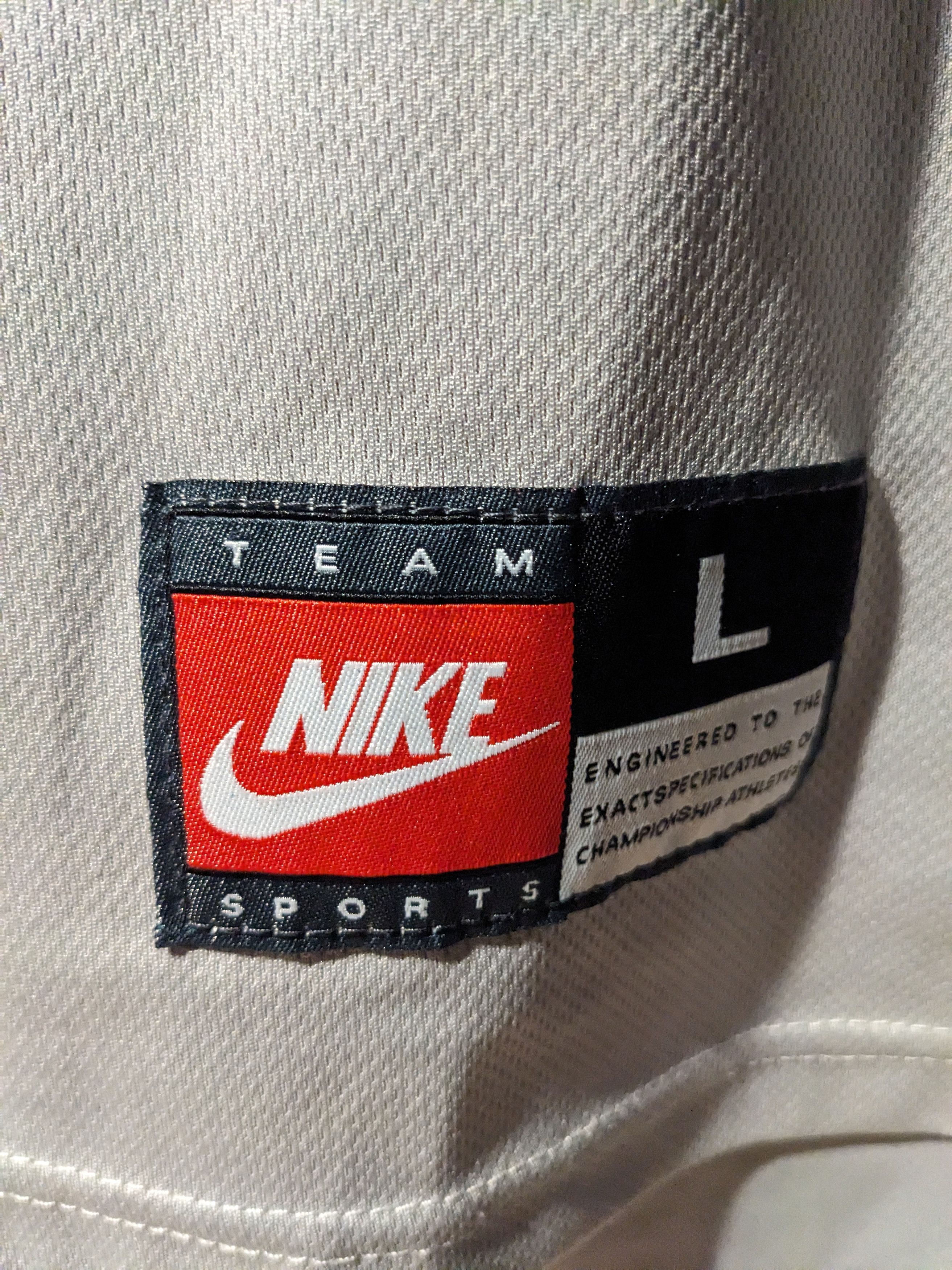 Nike × Vintage Allen Iverson Georgetown Hoyas Basketball Nike Jersey Large Size US L / EU 52-54 / 3 - 6 Thumbnail