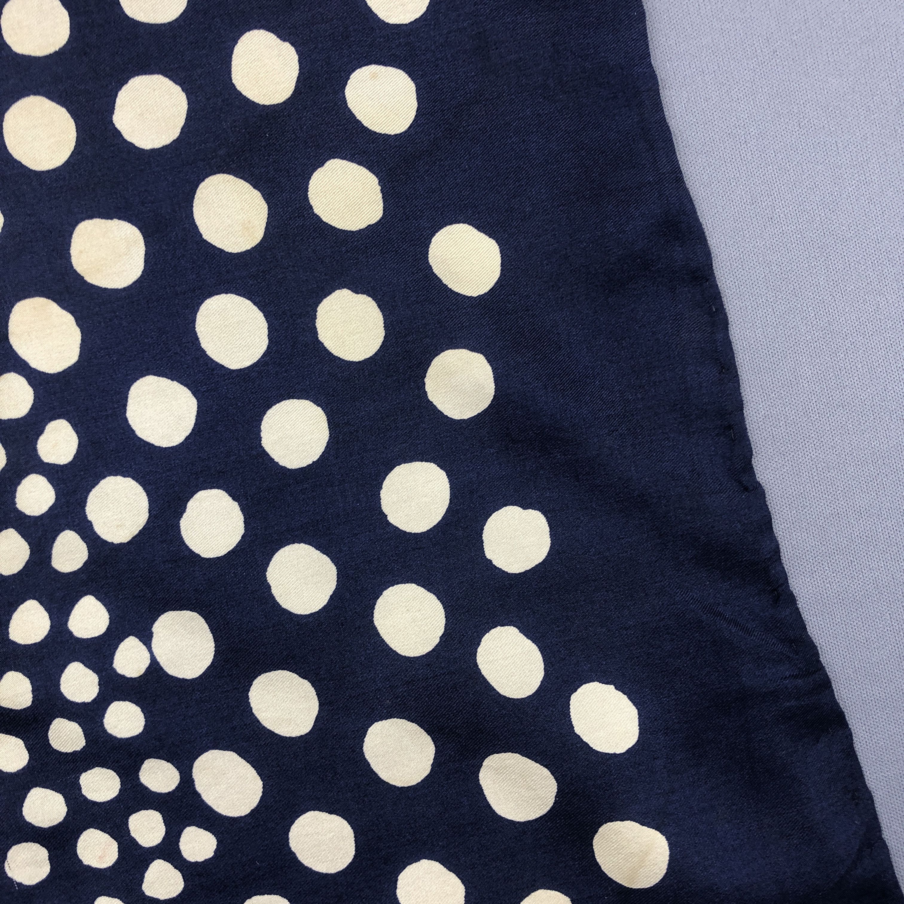 Other × Vintage Vintage Echo SILK Scarf Polka Dot Twill Stole Wraps Scarves Size ONE SIZE - 11 Thumbnail
