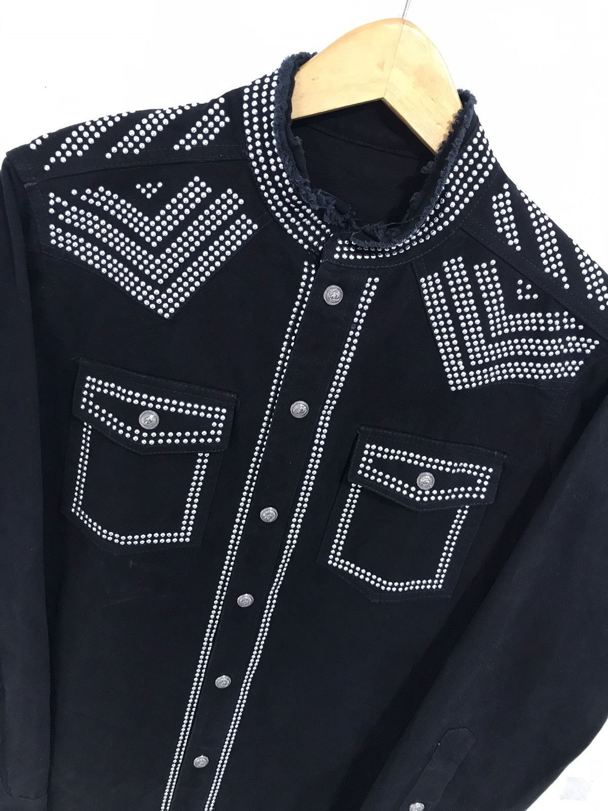 14th Addiction × Japanese Brand × KMRii Undefined Studded shirt western rock Size US M / EU 48-50 / 2 - 4 Thumbnail