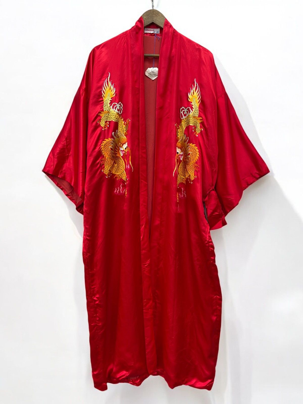Japanese Brand 🔥RARE🔥Vintage Japanese Brand Embroidery Dragon Kimono Jacket Size US XL / EU 56 / 4 - 3 Thumbnail