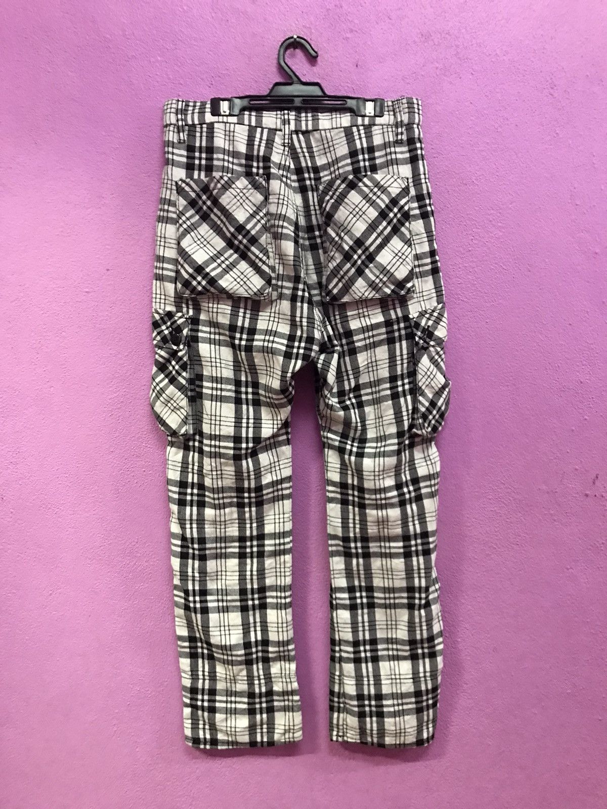 Japanese Brand Dominate Handcrafted Jeans Stripes Multipockets Pants Size US 30 / EU 46 - 2 Thumbnail