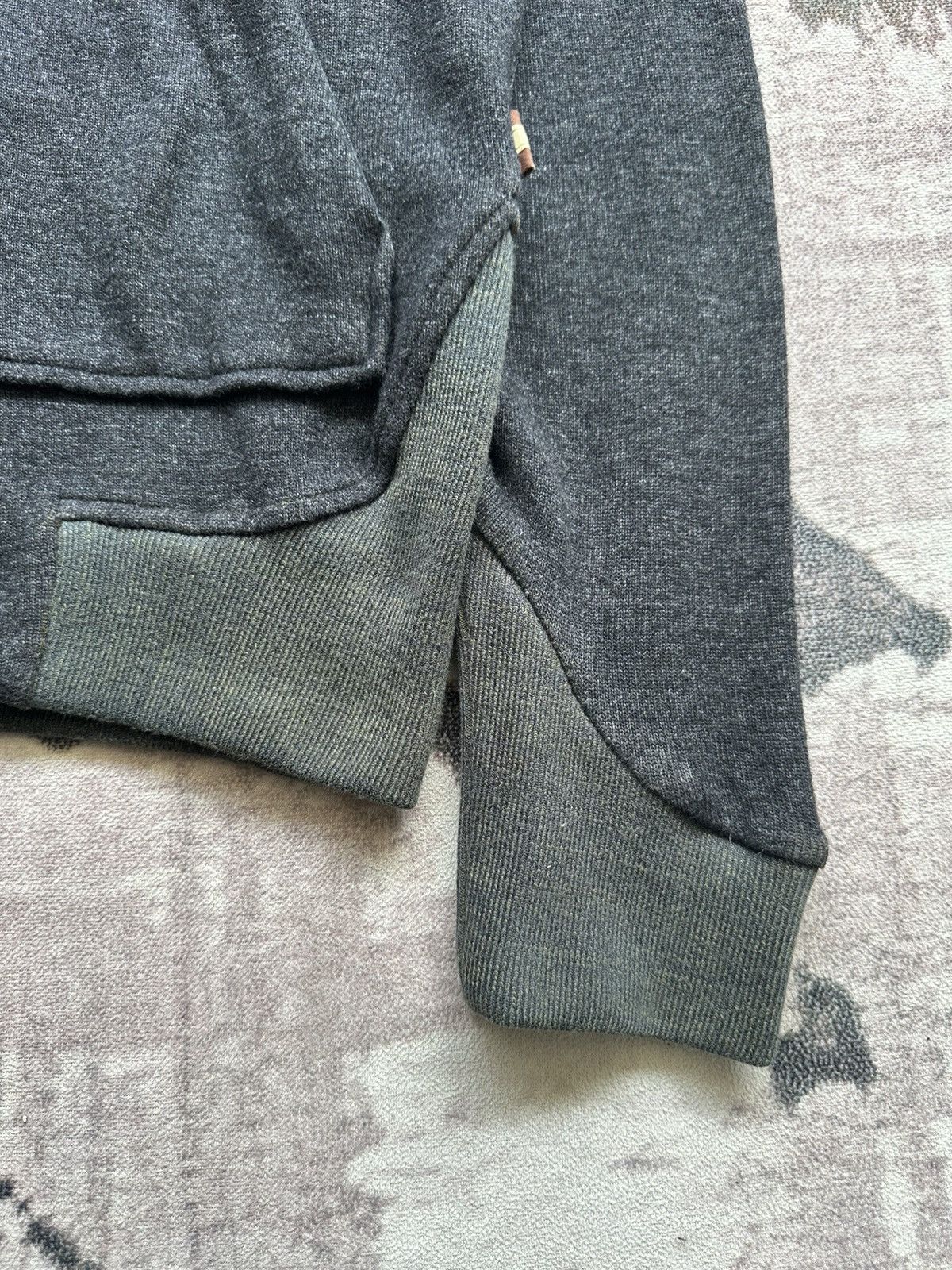 Maharishi AW99/00 Maharishi duo faced knit zipper hoodie Size US M / EU 48-50 / 2 - 8 Thumbnail