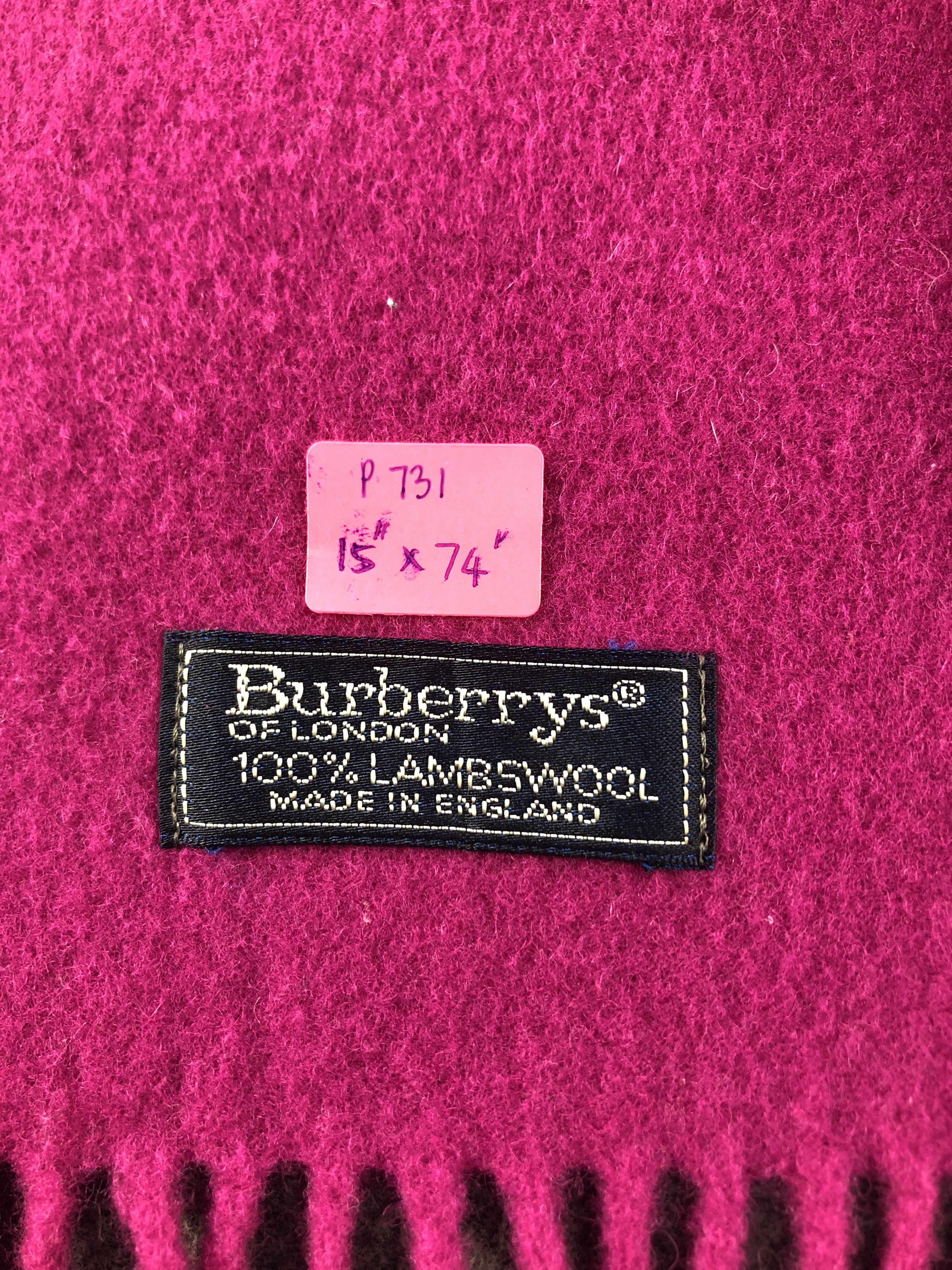 Burberry Burberry Scarf / Muffler / Neckwear P731 Size ONE SIZE - 5 Thumbnail