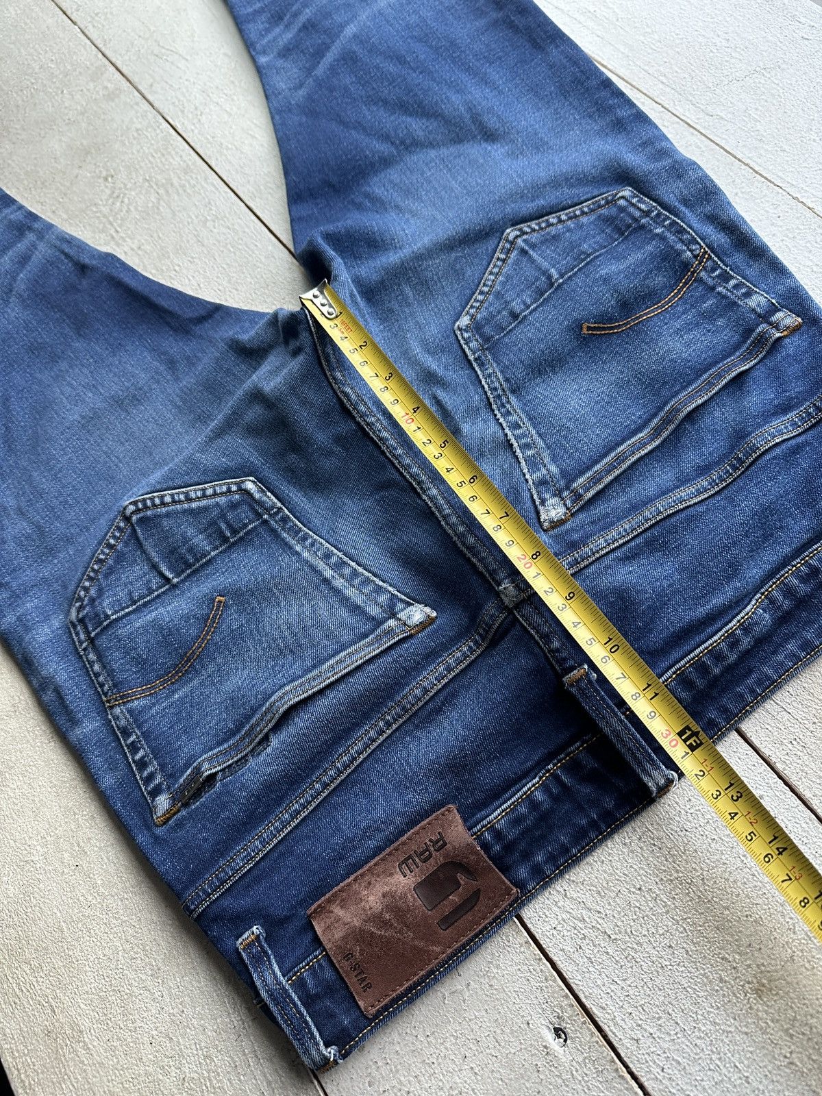G-Star 🚨PUNK G STAR OPIUM SKINNY 96 BLUE MENS JEANS Y2k BIKER Size US 30 / EU 46 - 17 Thumbnail