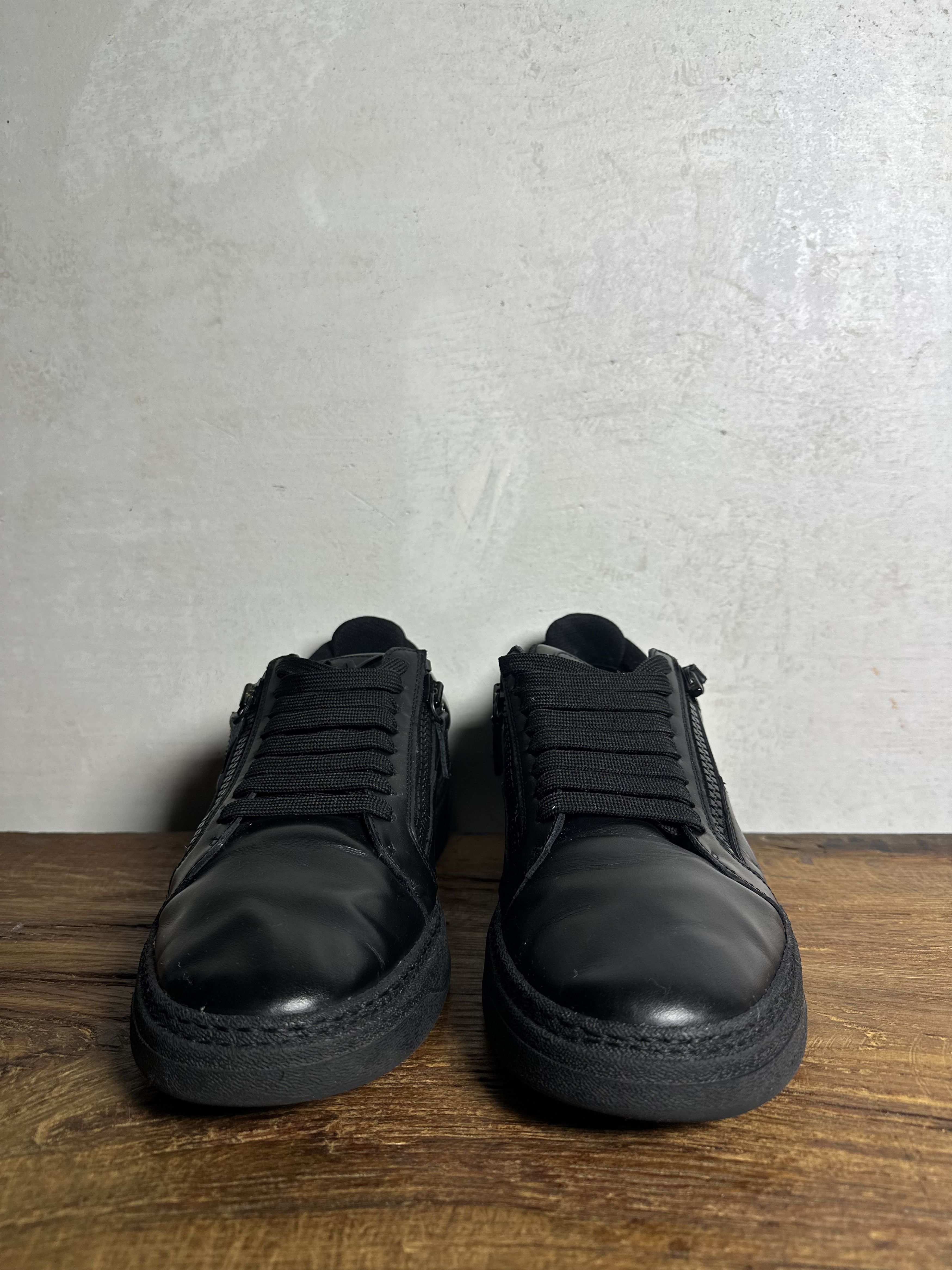Giuseppe Zanotti Giuseppe Zanotti GZ94 double-zip low-top Sneakers Size US 12 / EU 45 - 7 Thumbnail