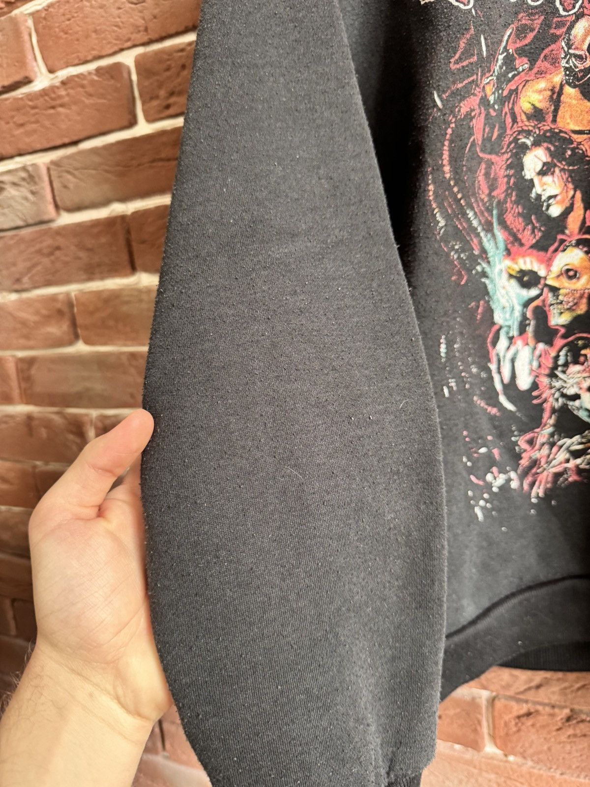 Band Tees Rare Vintage 00s Slipknot Numetal Band Tee Hoodie M Black Size US L / EU 52-54 / 3 - 4 Thumbnail