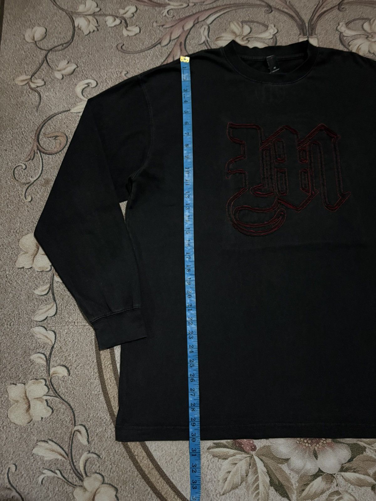 Designer × Makaveli × Rap Tees Makaveli Big Logo Long Sleeve T-Shirt Size US XL / EU 56 / 4 - 9 Thumbnail