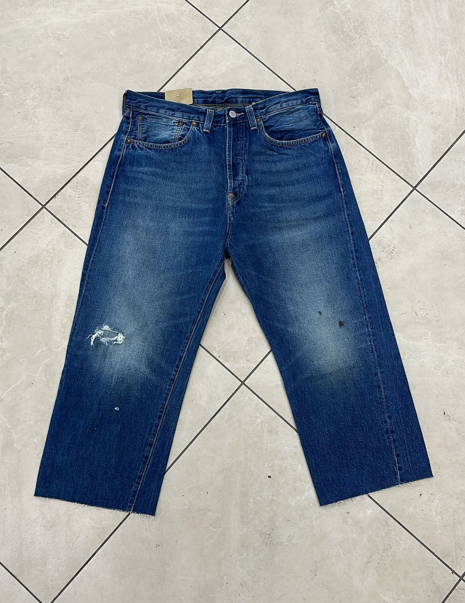 Levi's Vintage Clothing LVC Levi's Vintage Clothing 1937 501XX BigE Selvedge Jeans Size US 34 / EU 50 - 2 Thumbnail