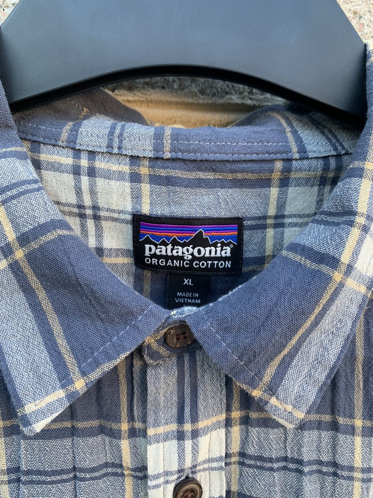 Japanese Brand × Patagonia × Vintage Patagonia Vintage Striped Shirt Short Sleeve Size US XL / EU 56 / 4 - 4 Thumbnail