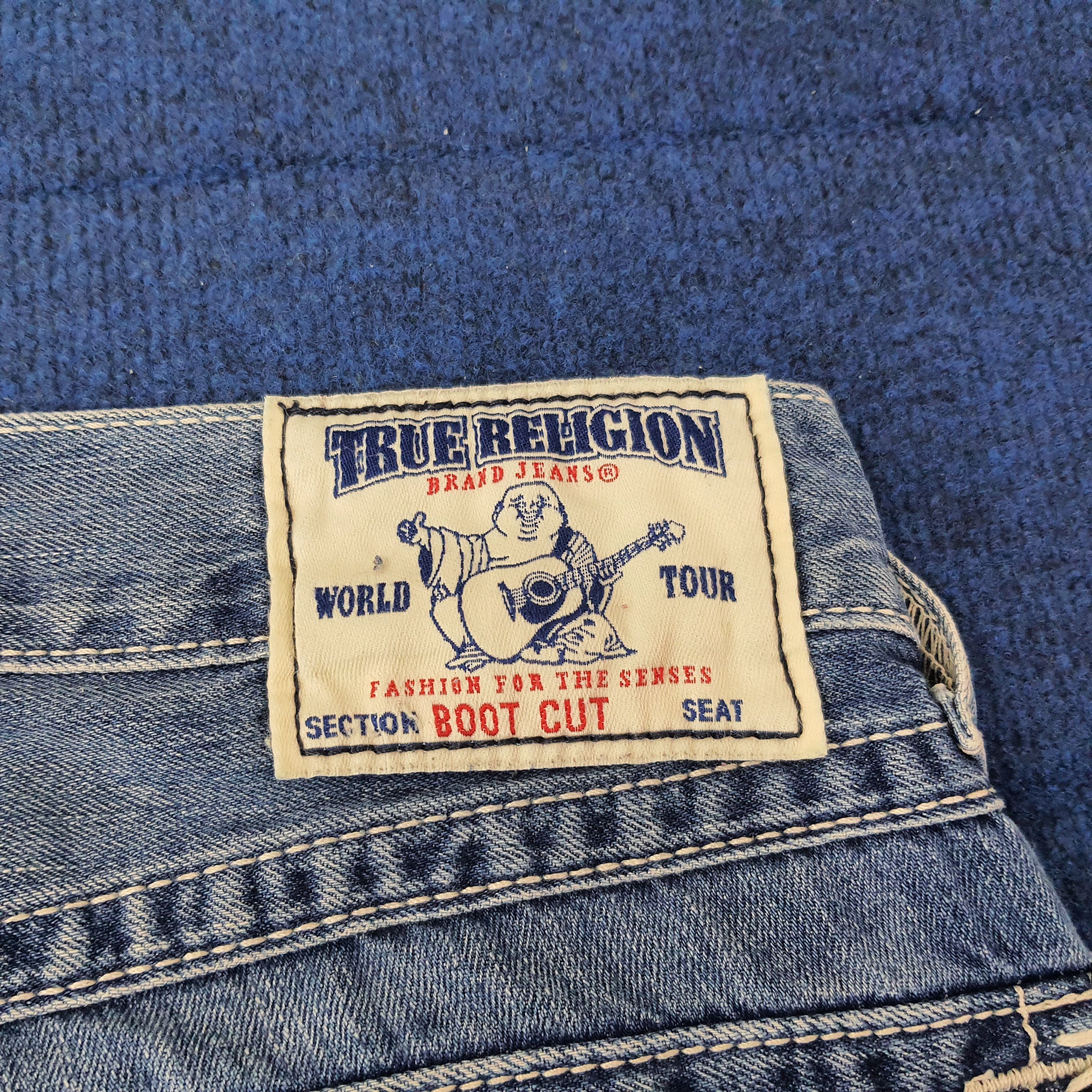 True Religion Vintage True Religion Jeans C258N23 Size US 33 - 3 Thumbnail