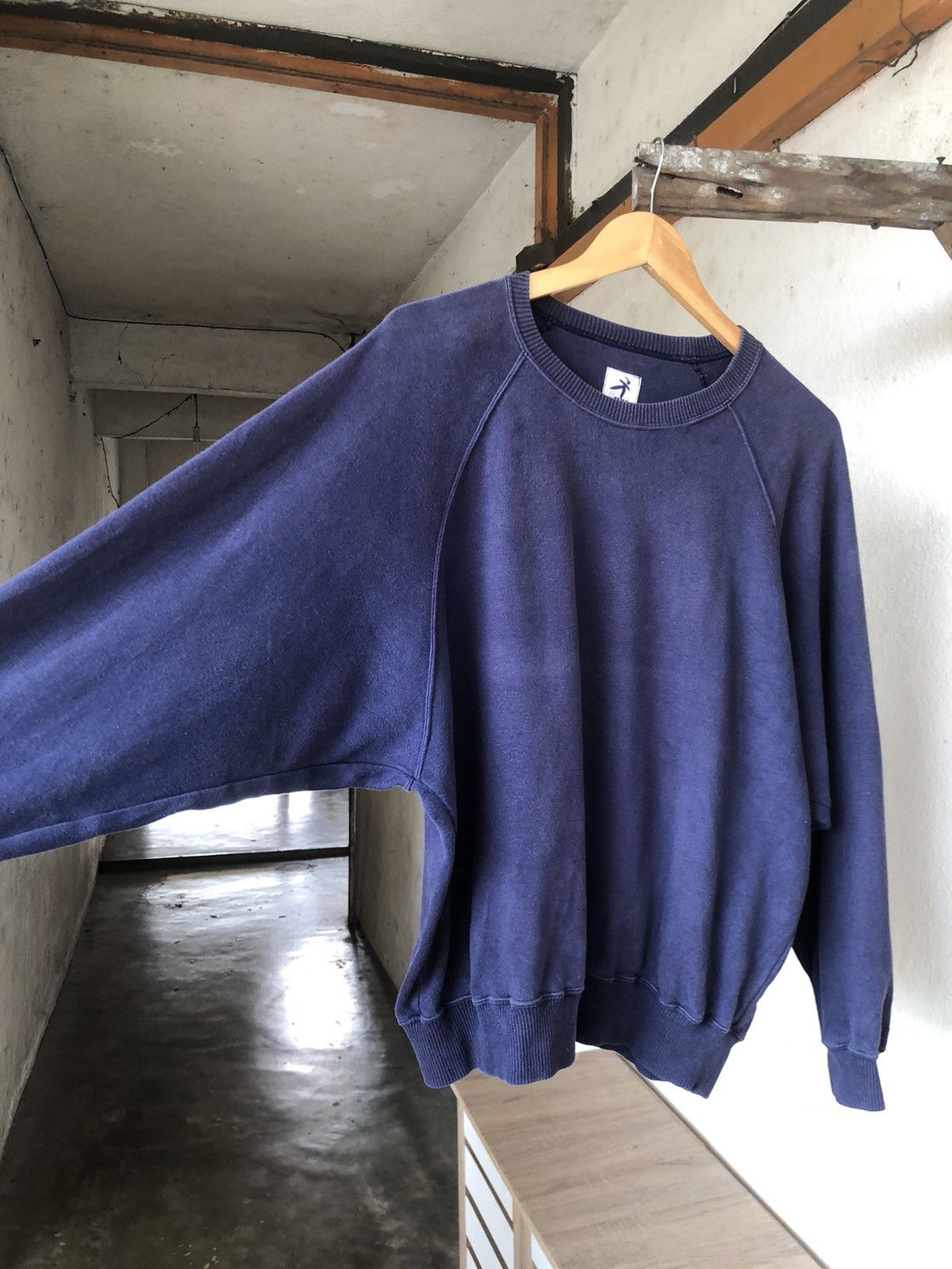 Hai Sporting Gear Vintage Hai Sporting Gear by Issey Miyake Faded Sweatshirt Size US M / EU 48-50 / 2 - 8 Thumbnail