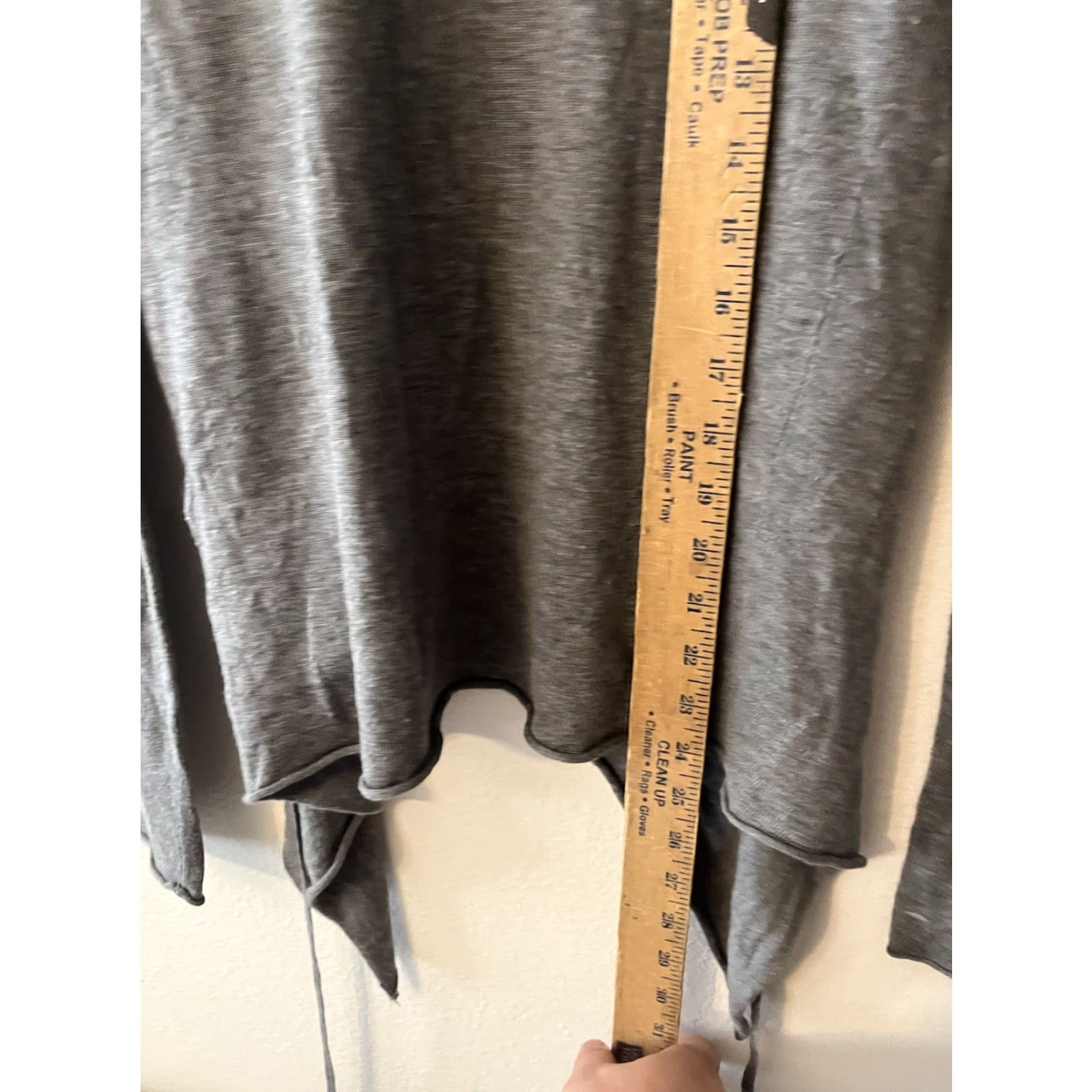 Express Express Women's Cardigan Sweater Long Sleeve Open Gray Size XS Size XS / US 0-2 / IT 36-38 - 4 Thumbnail
