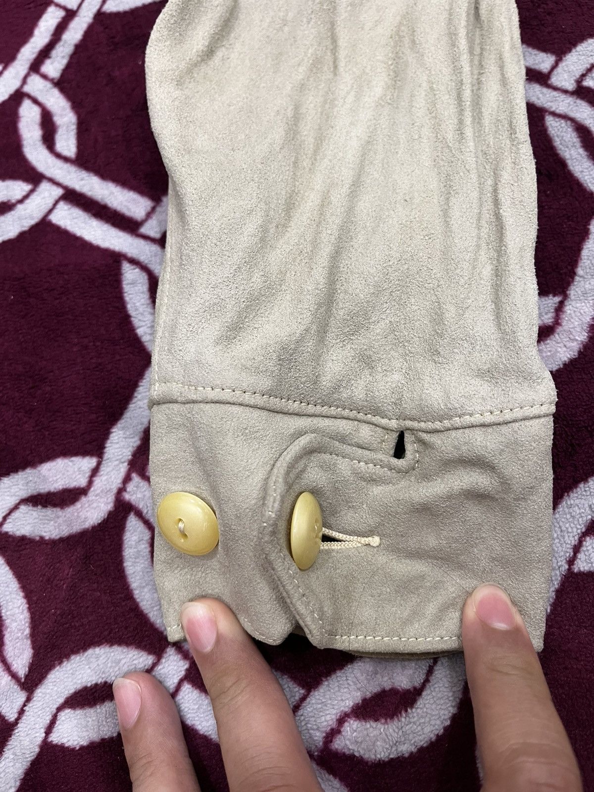Genuine Leather Vintage 50s/60s Western Pullover Suede Leather Conmatic Zip Size US M / EU 48-50 / 2 - 5 Thumbnail